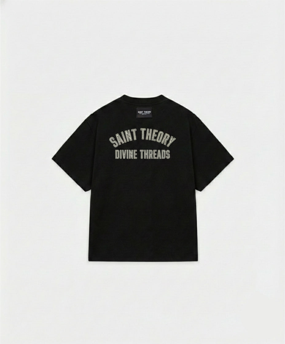 Camiseta Saint Theory Rentio Negro Beige