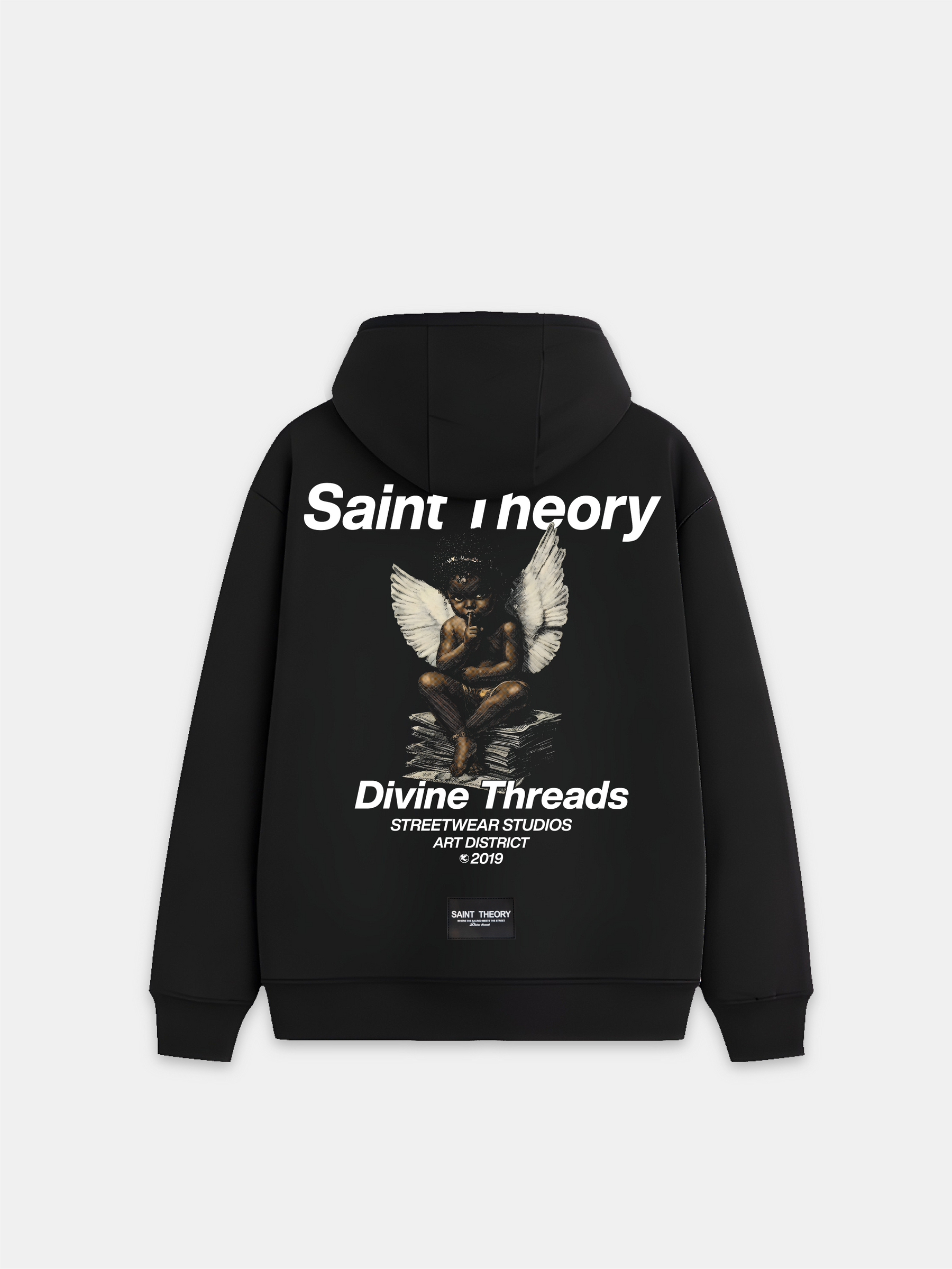 HOODIE REVELION ELEMENT BLACK