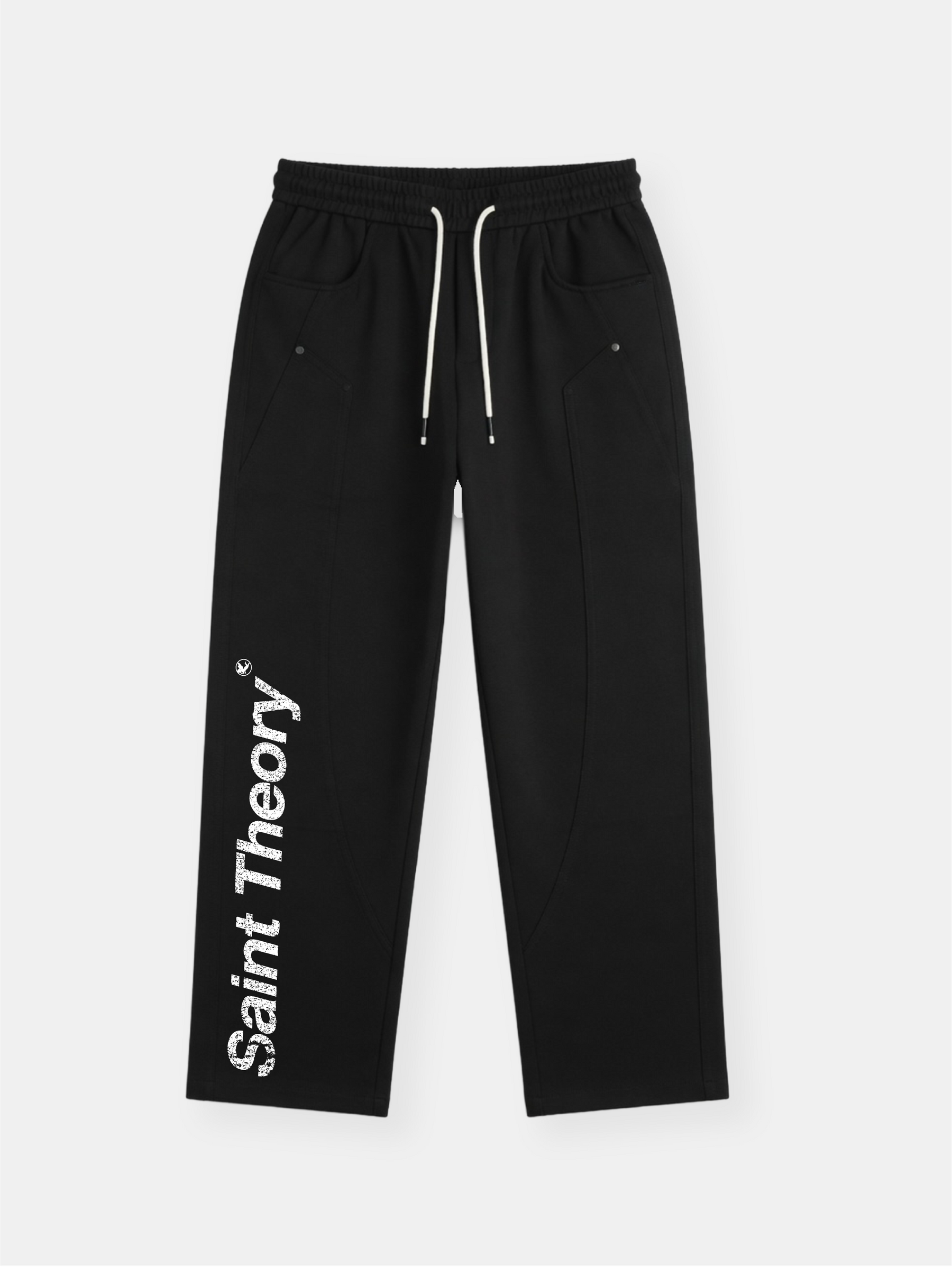 PANTS ESSENSIALS BLACK / WHITE