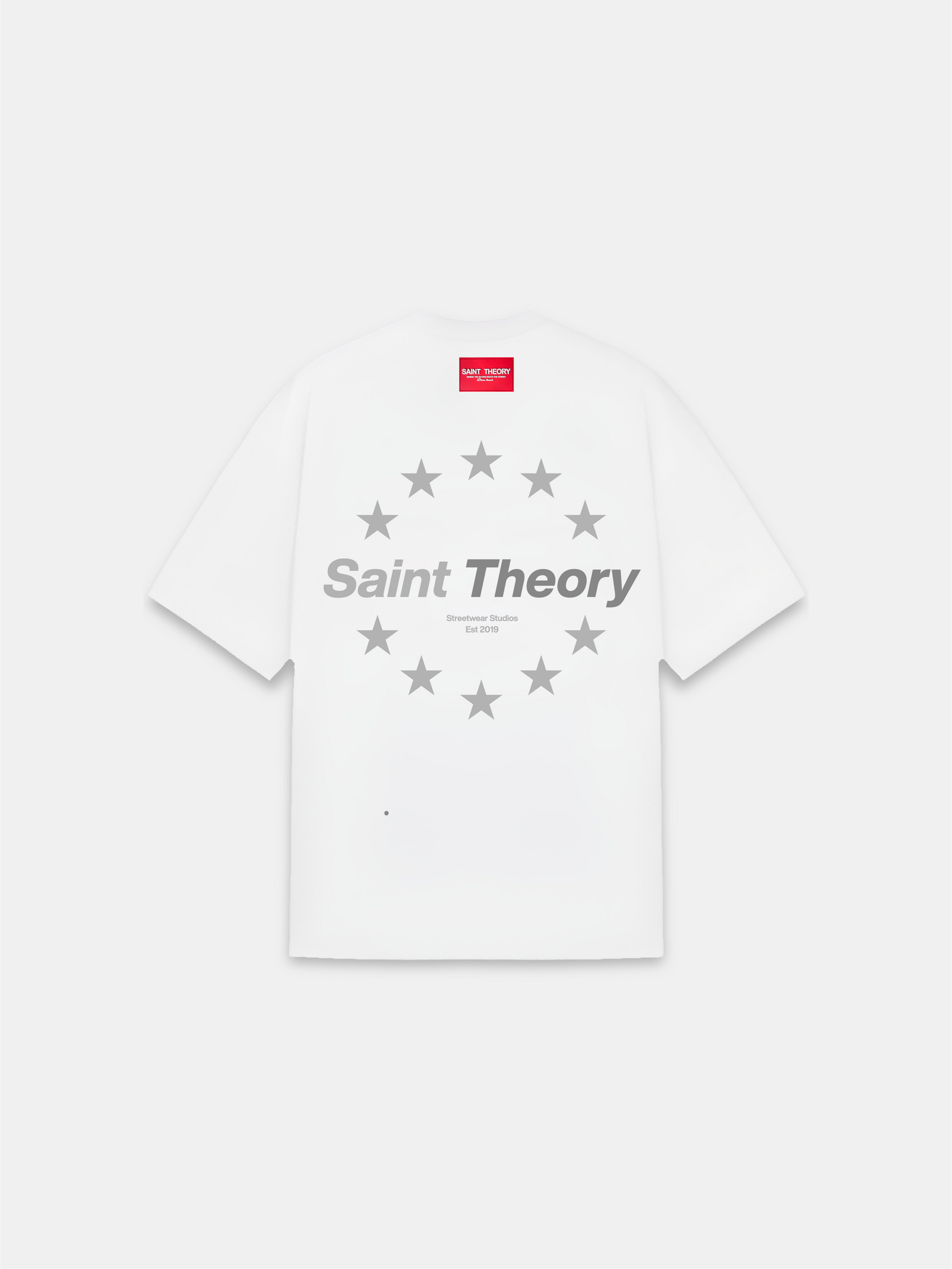 CAMISETA ESSENTIAL VORTEX WHITE/GREY