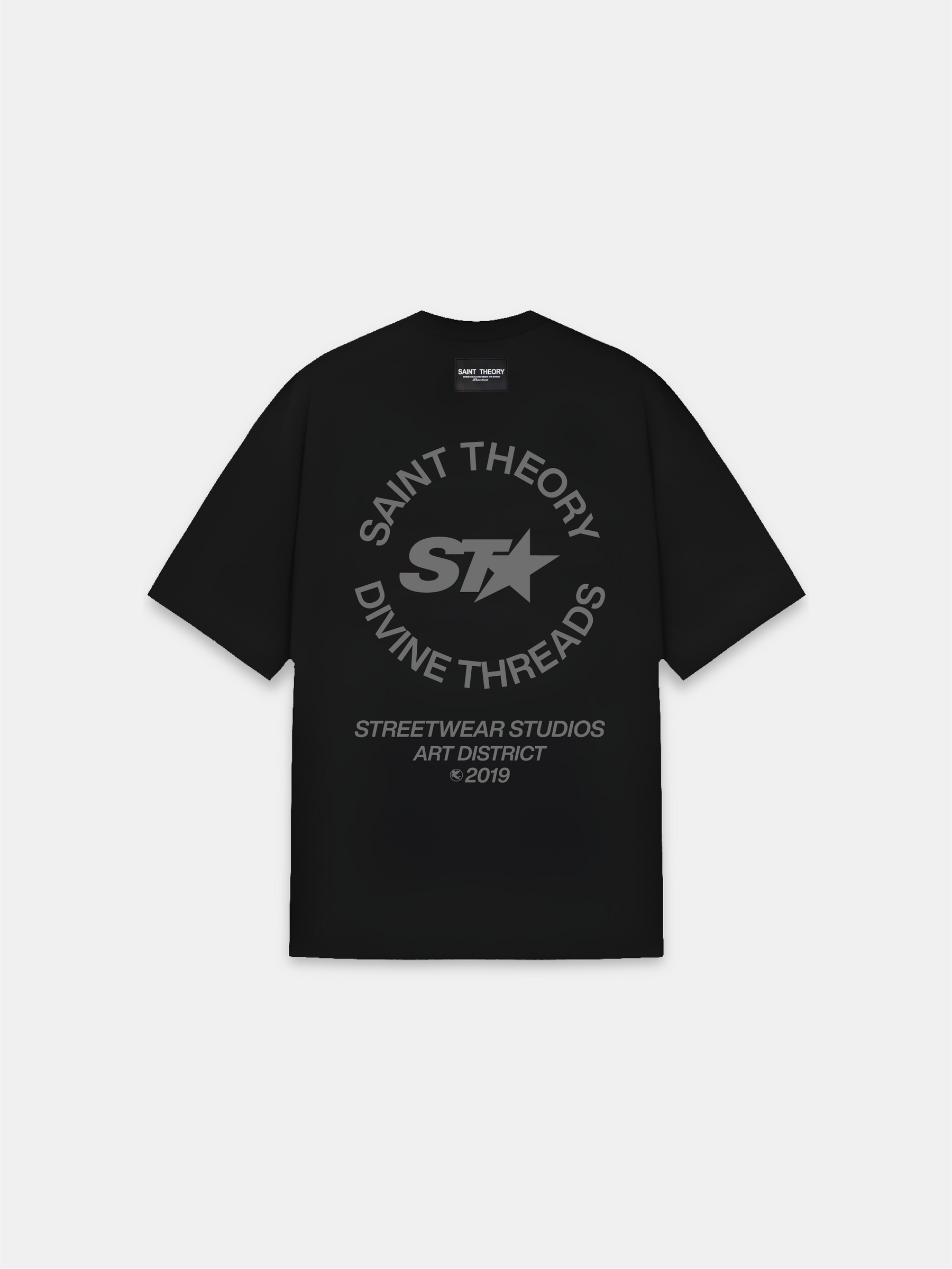 CAMISETA ESSENTIAL NORTH BLACK/GREY