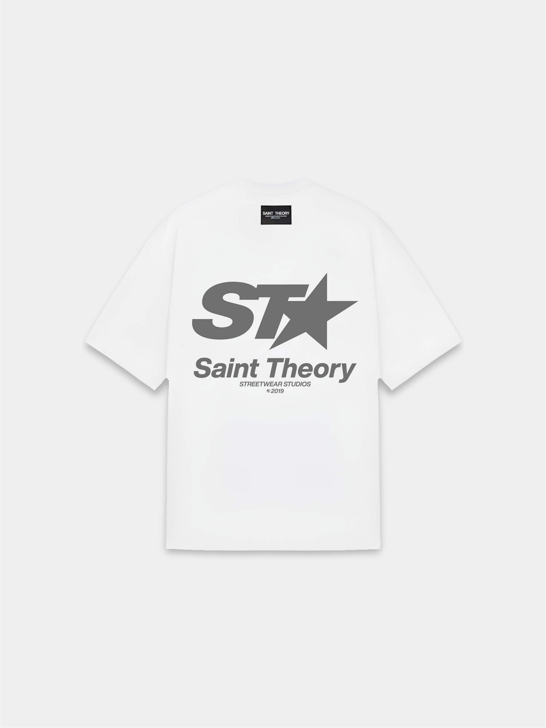 CAMISETA ESSENTIAL NOIR WHITE/GREY