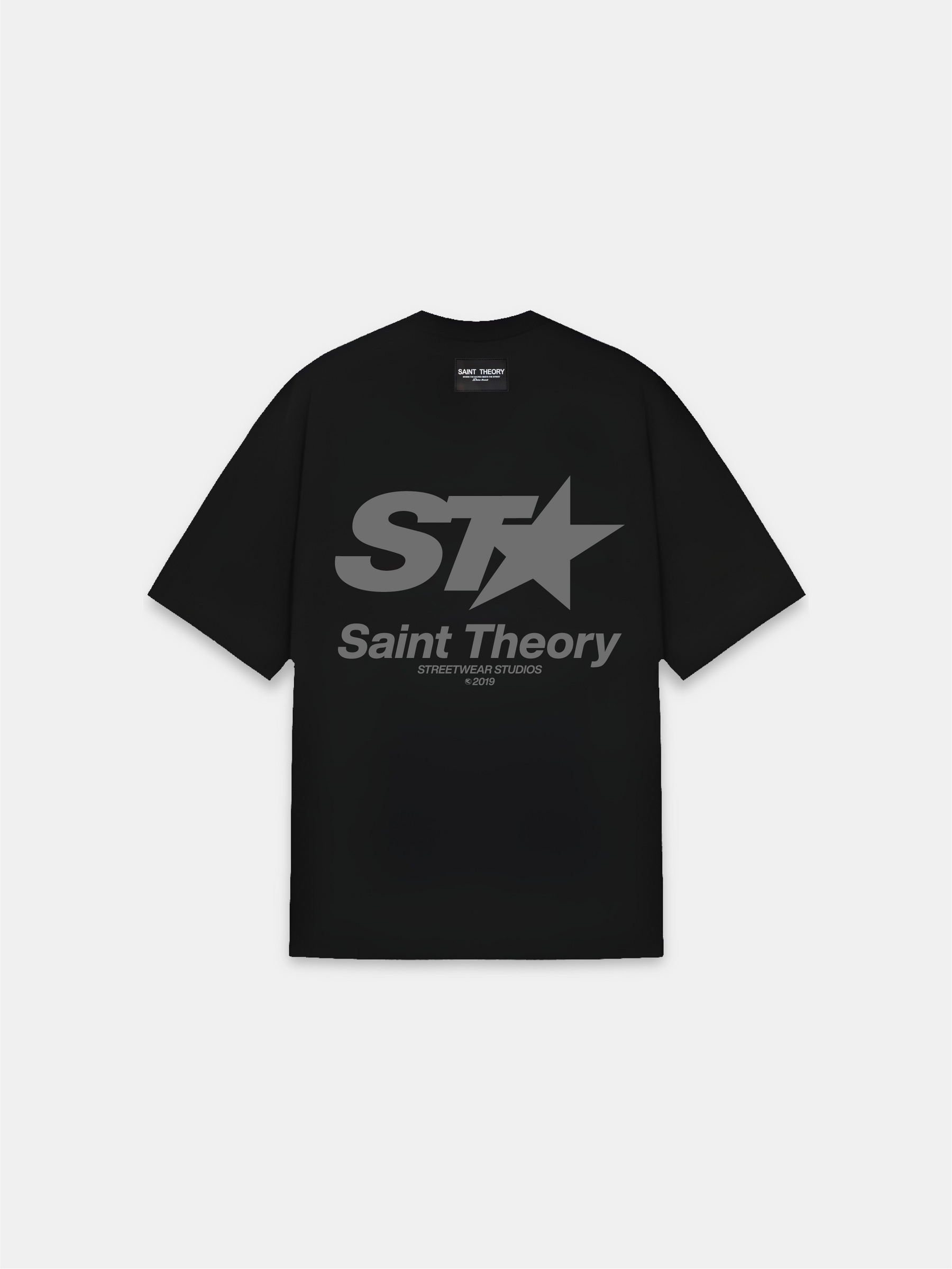 CAMISETA ESSENTIAL NOIR BLACK/GREY