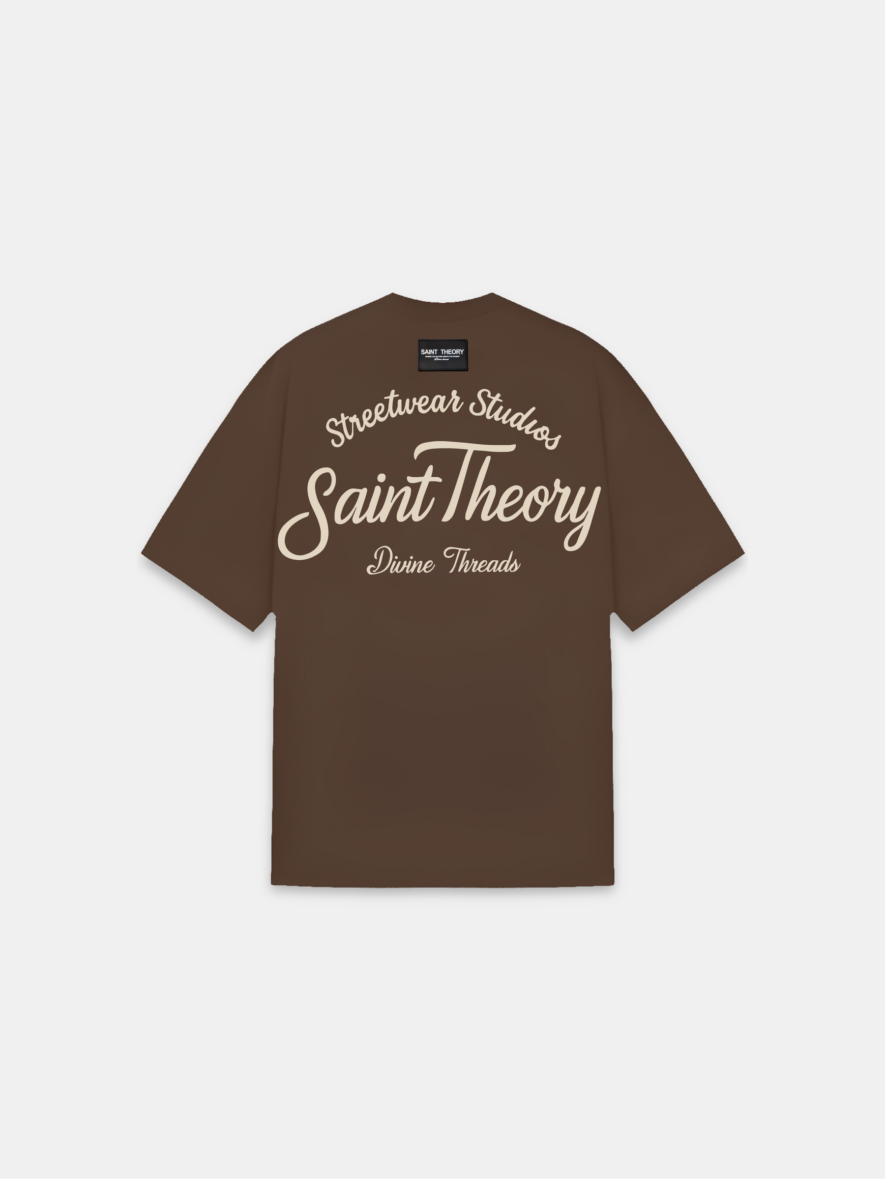 CAMISETA ESSENTIAL STREETWEAR STUDIO BROWN/BEIGE
