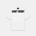 Camiseta Line Blanco Negro