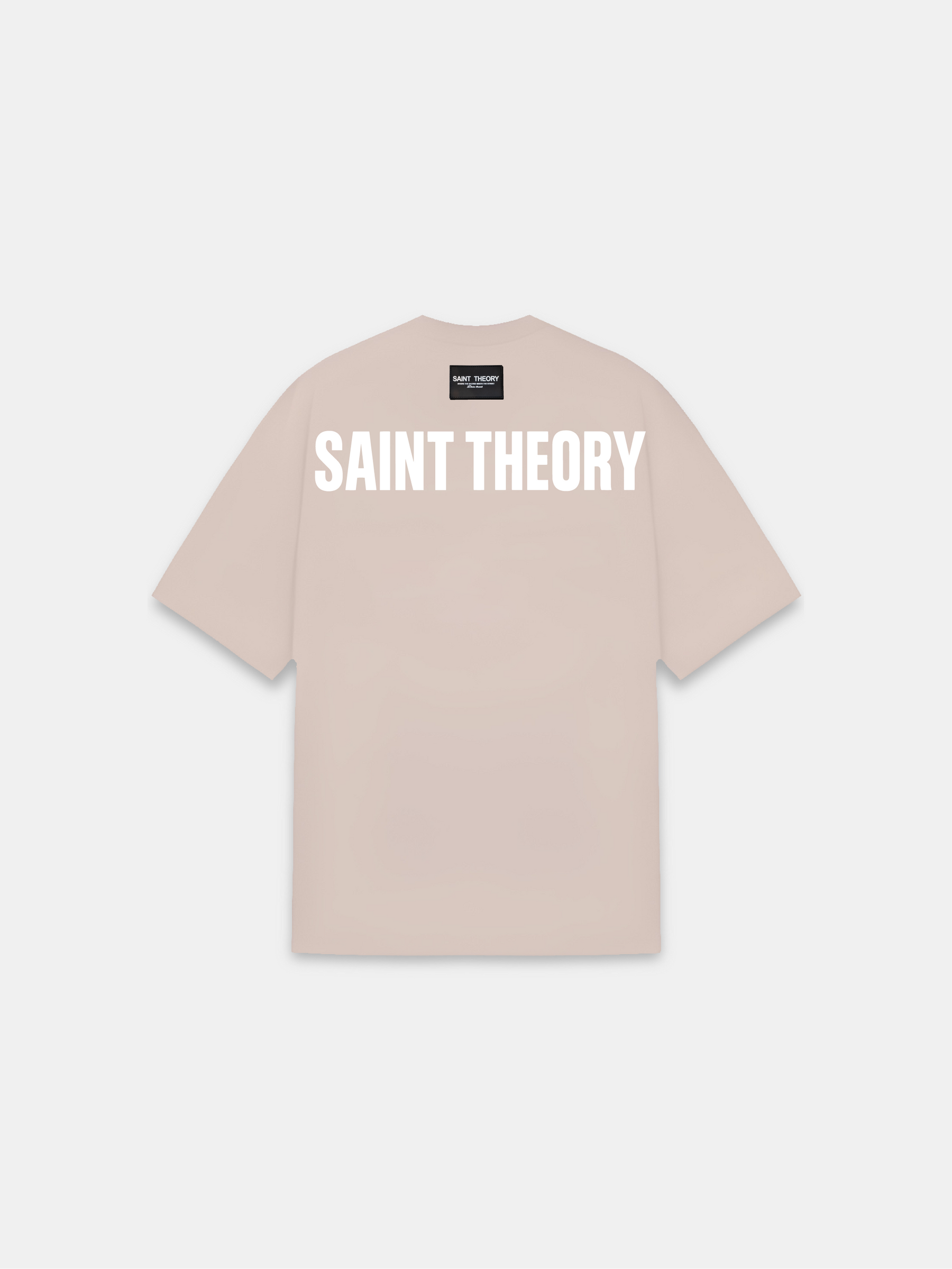 CAMISETA ESSENTIAL LINE BEIGE/WHITE
