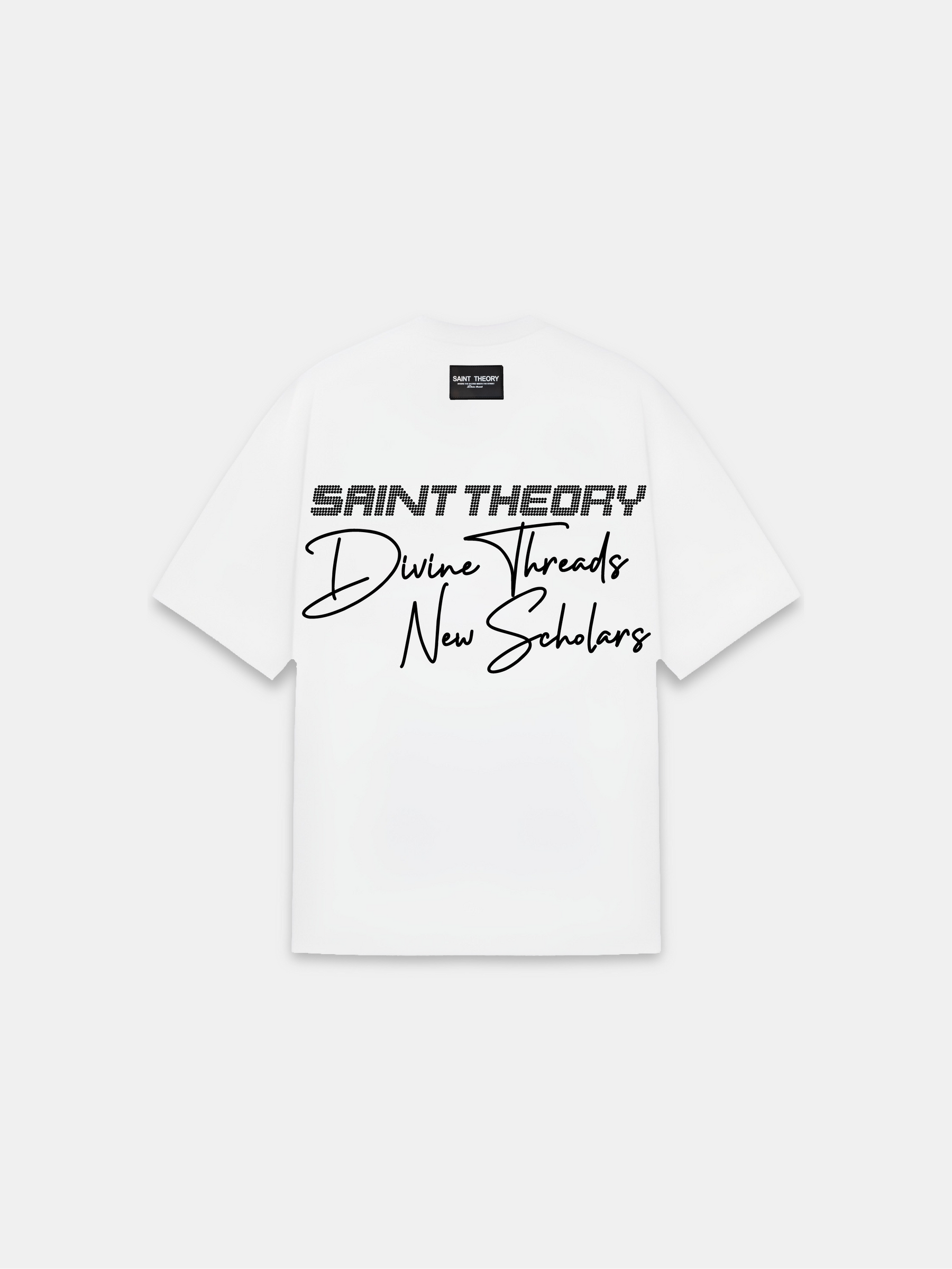 CAMISETA ESSENTIAL NS WHITE/BLACK