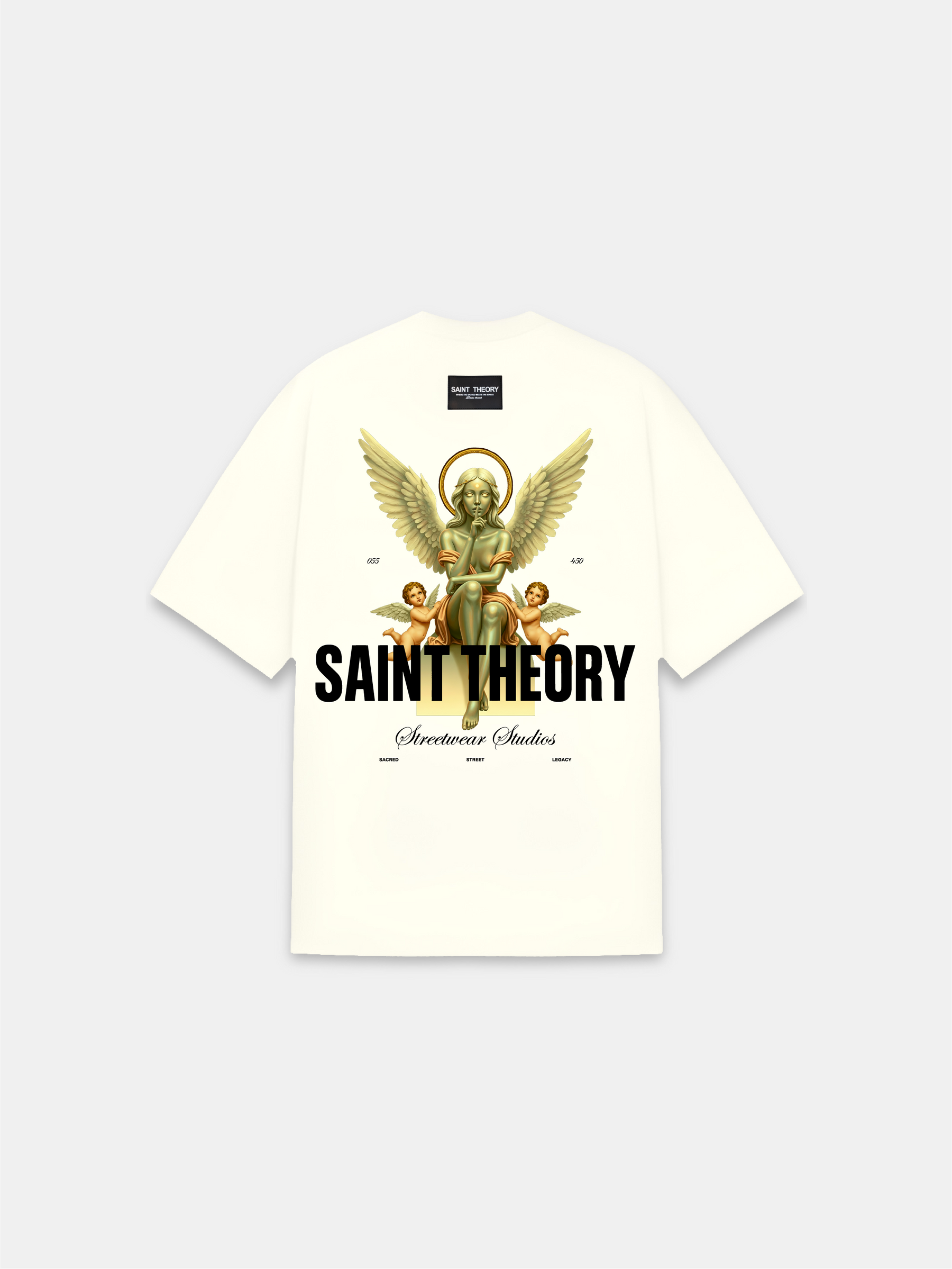 CAMISETA EVANGELIUM ELYRA RAINBOW CREAM