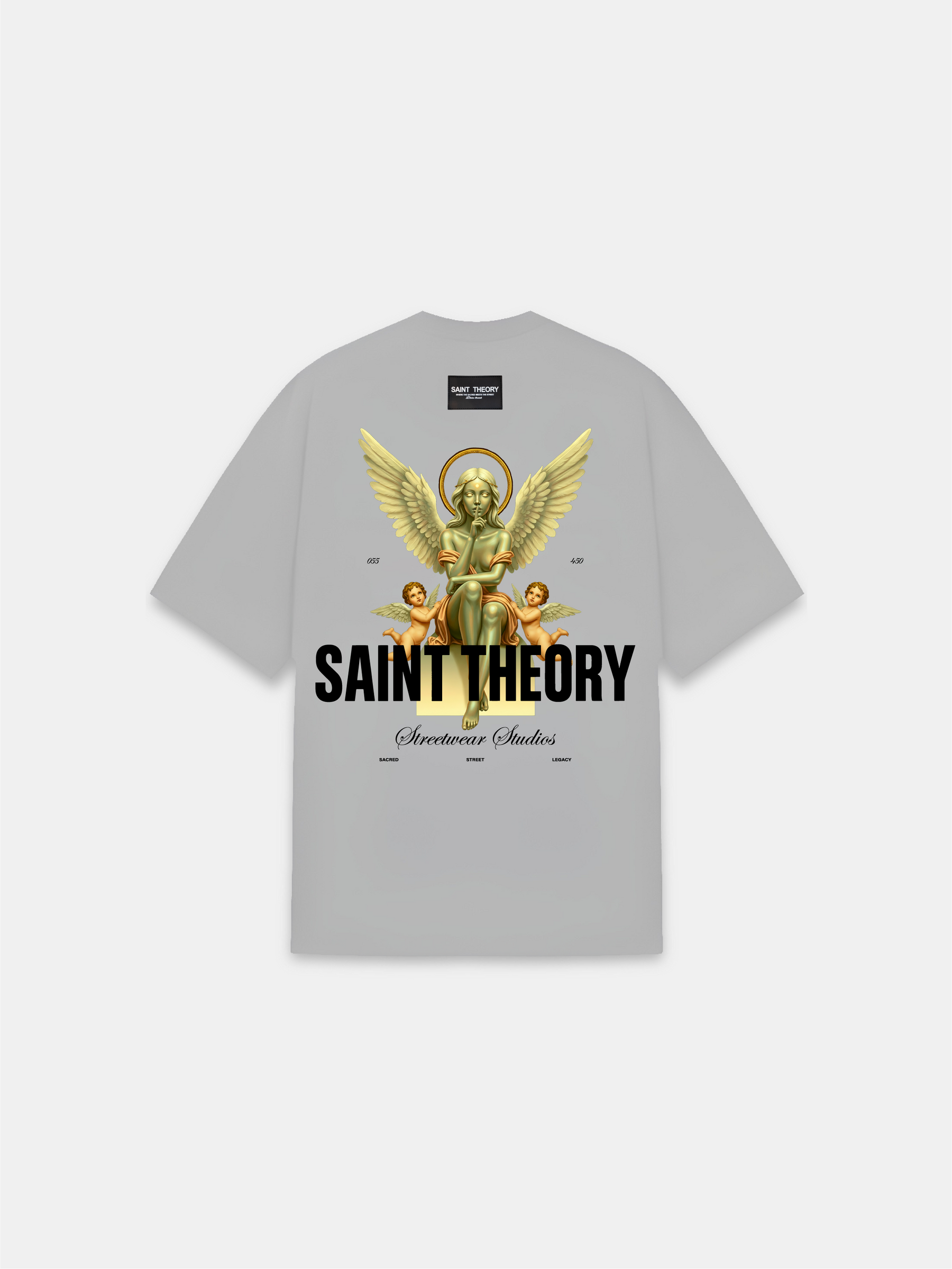 CAMISETA EVANGELIUM ELYRA RAINBOW GREY