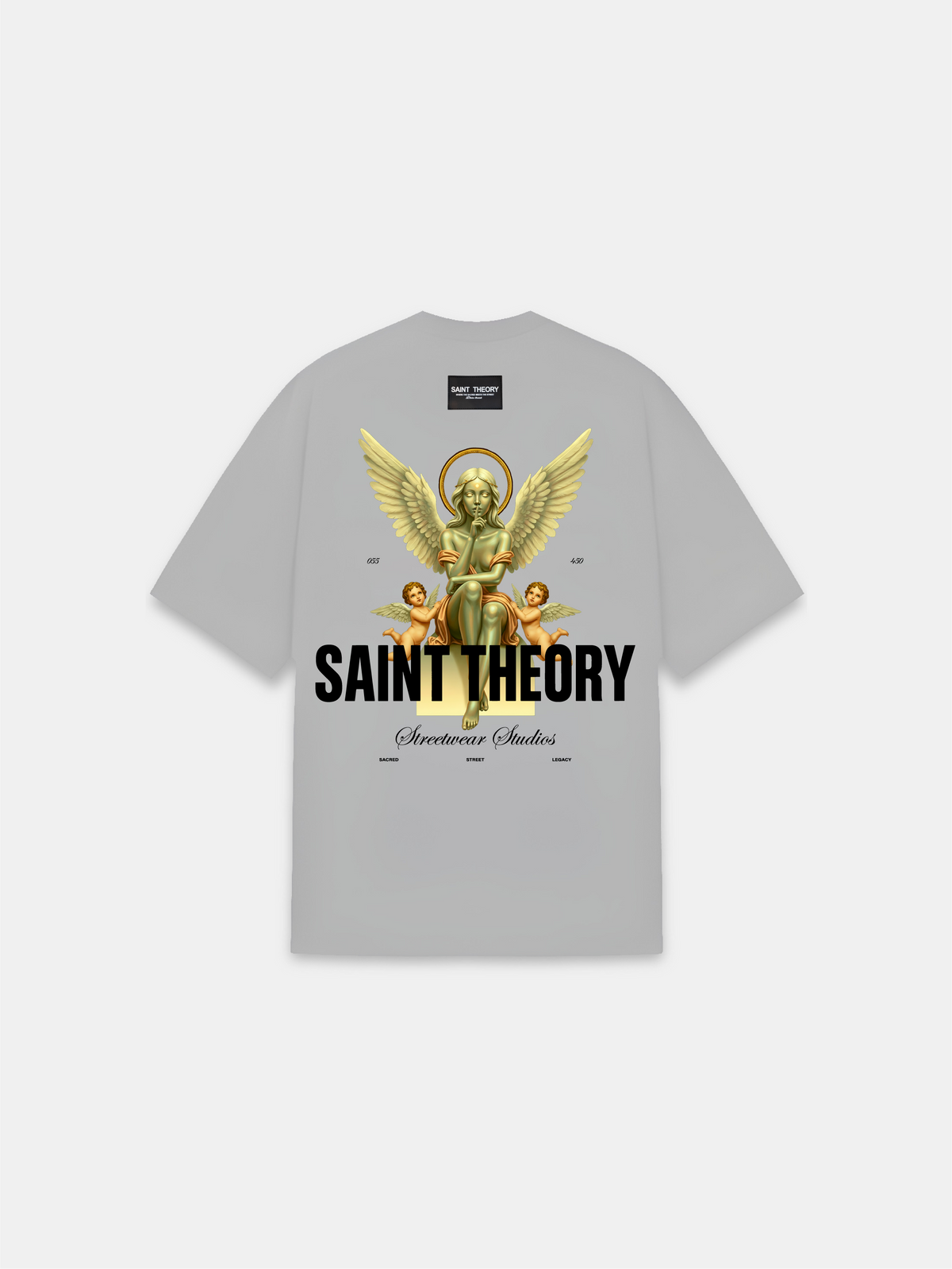 CAMISETA EVANGELIUM ELYRA RAINBOW GREY