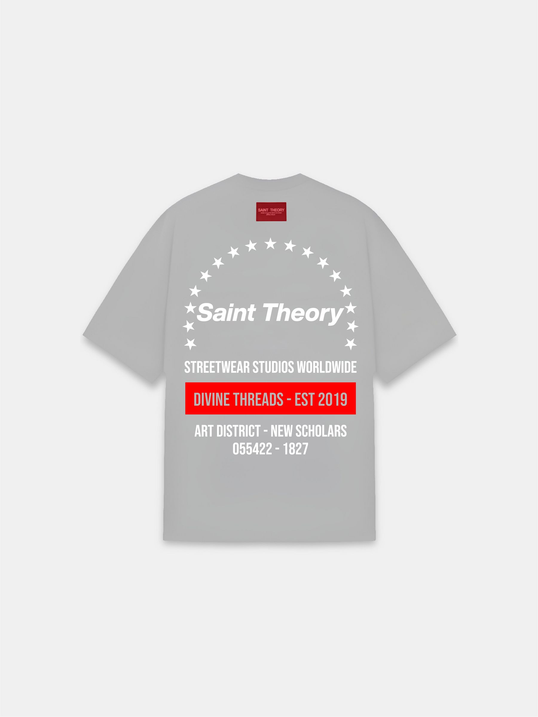 CAMISETA ESSENTIAL NEW SCHOLARS GREY