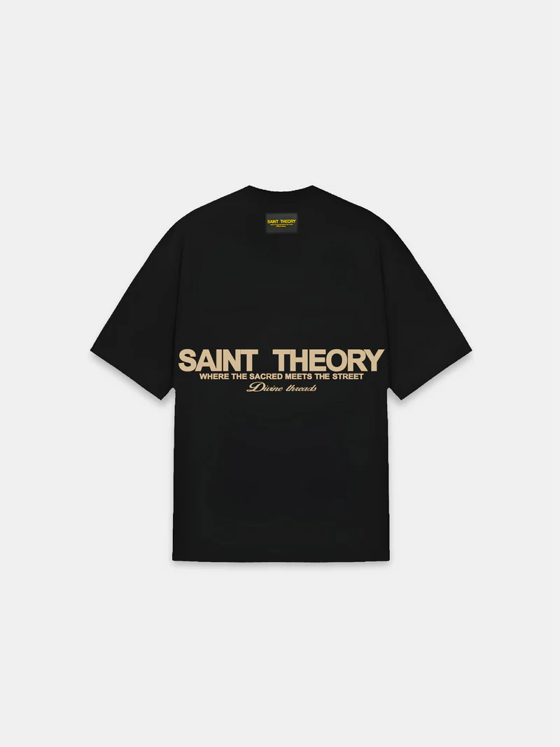CAMISETA HILOS DIVINOS BLACK/BEIGE