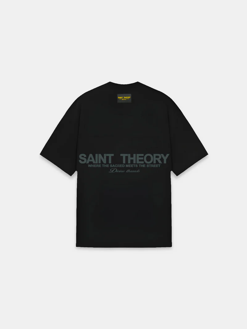 CAMISETA HILOS DIVINOS BLACK/SILVER