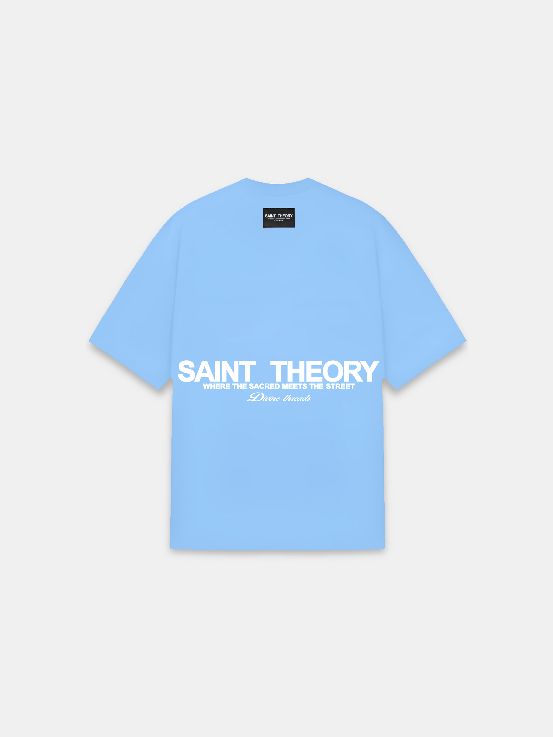 CAMISETA HILOS DIVINOS BLUE LIGHT/WHITE