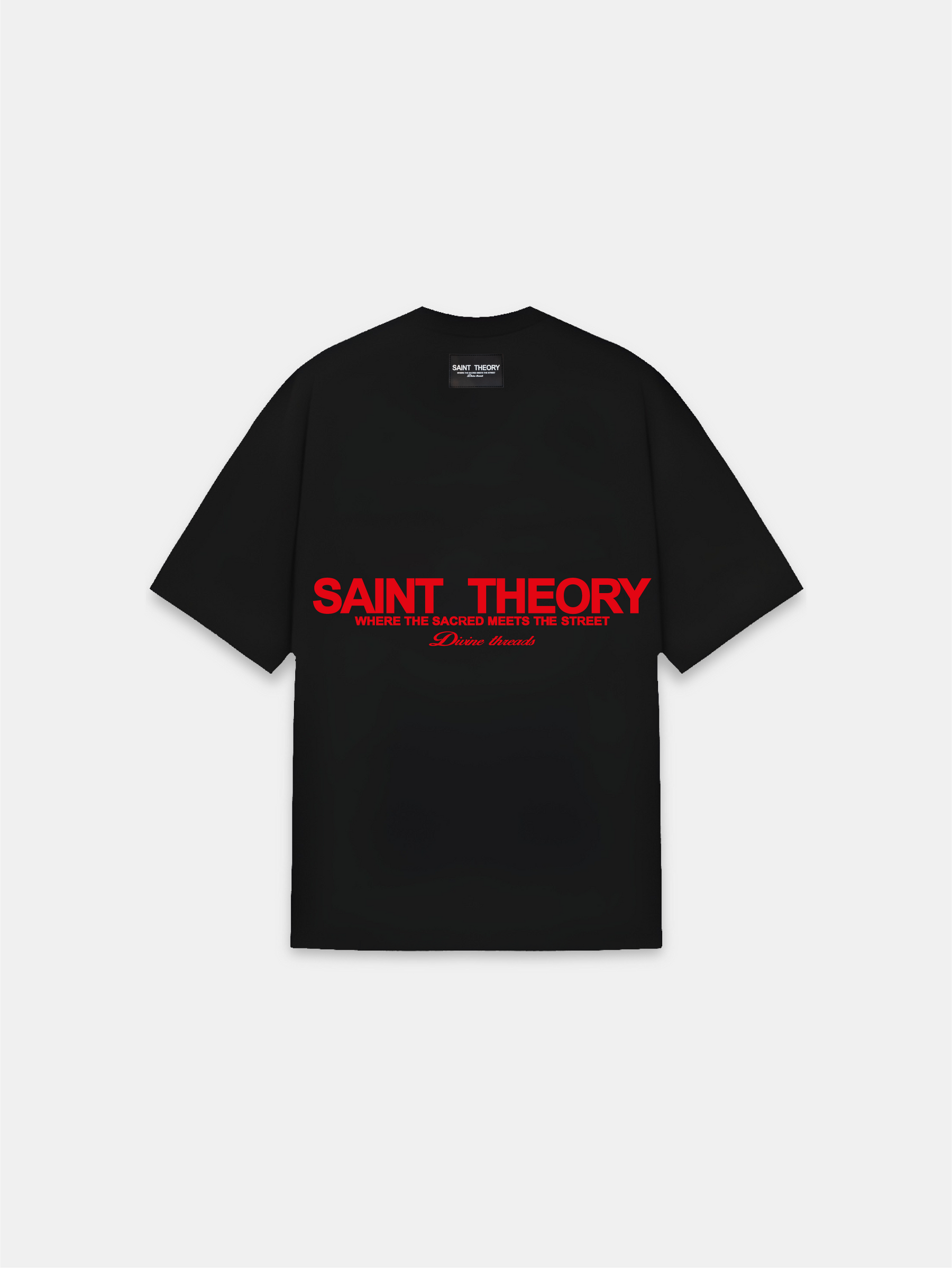 CAMISETA HILOS DIVINOS BLACK/RED