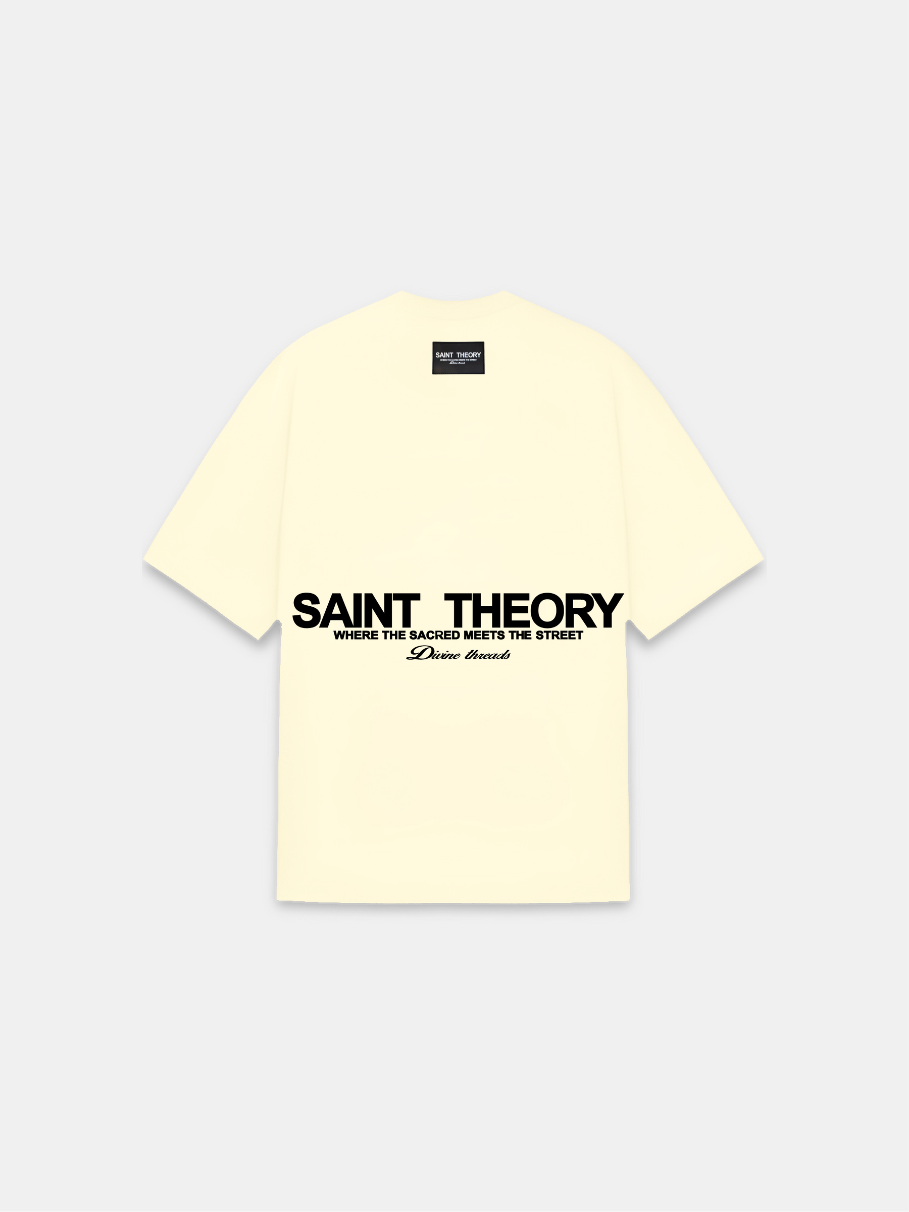 CAMISETA HILOS DIVINOS YELLOW CREAM/BLACK