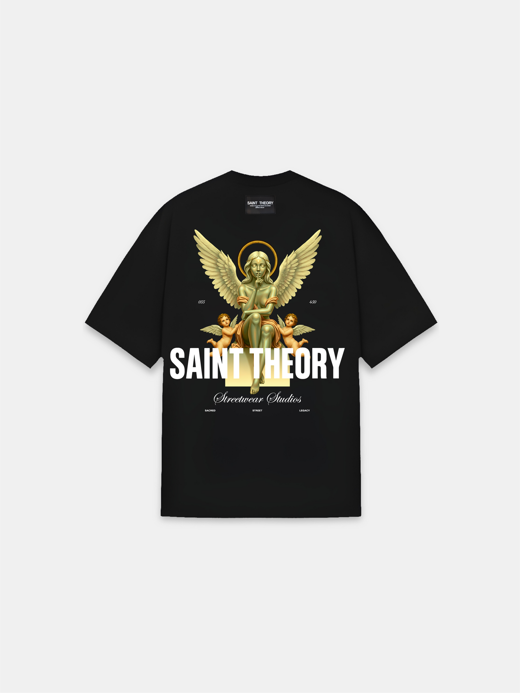 CAMISETA SECRET VERSE ELYRA RAINBOW GOLD BLACK