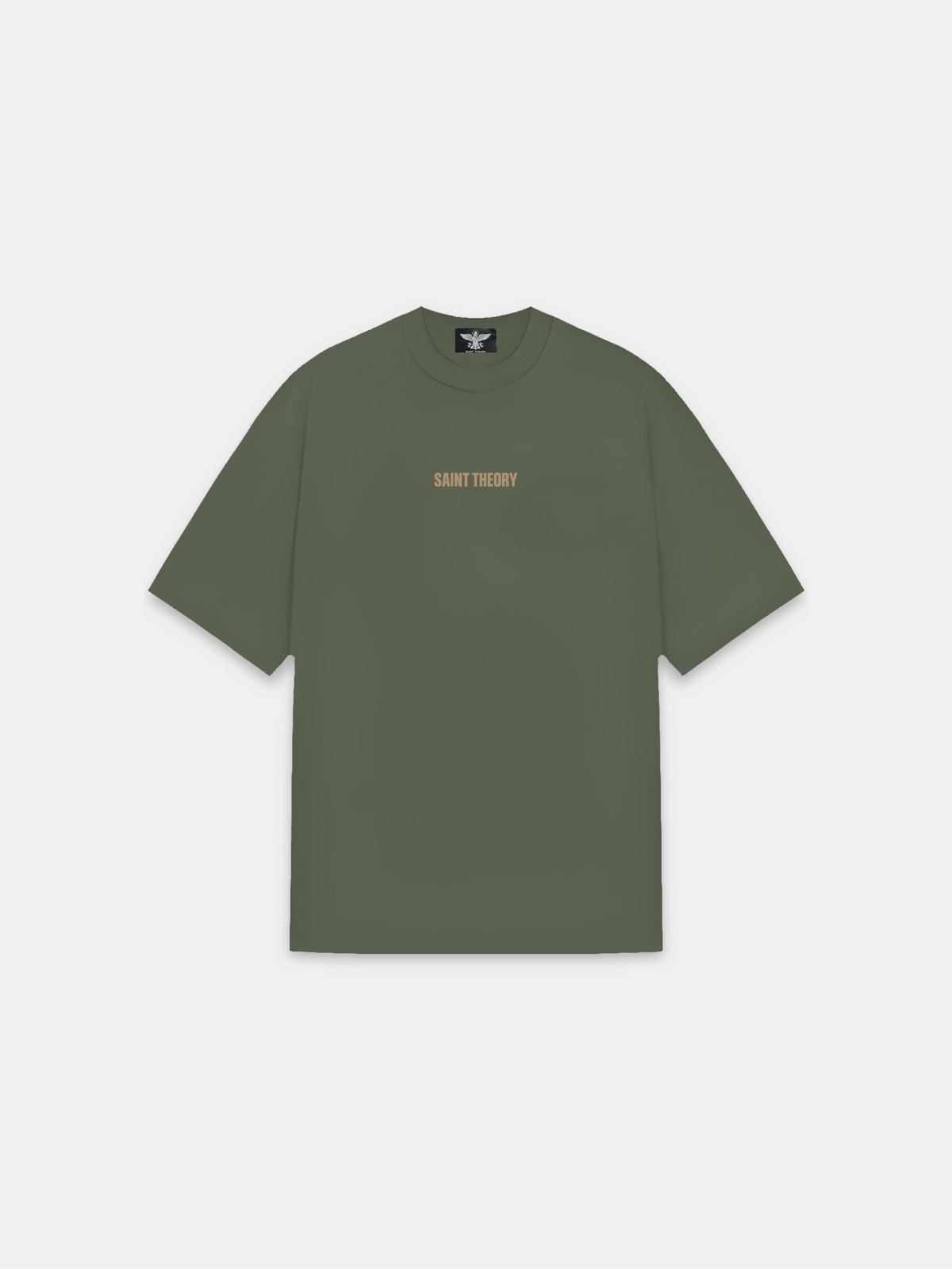 CAMISETA SECRET VERSE SERENYA OLIVE GREEN SALMON