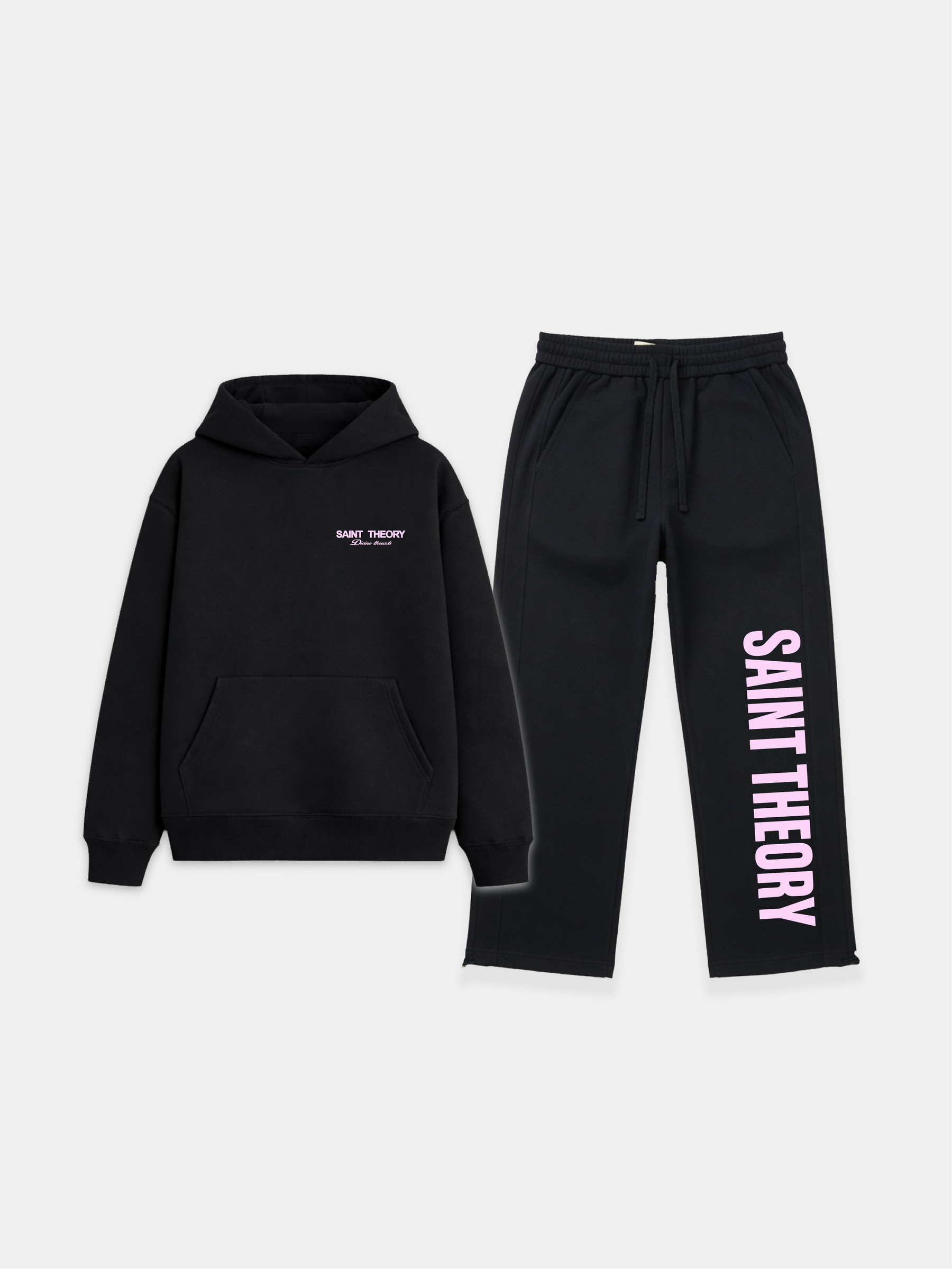 CONJUNTO CORE BLACK/PINK