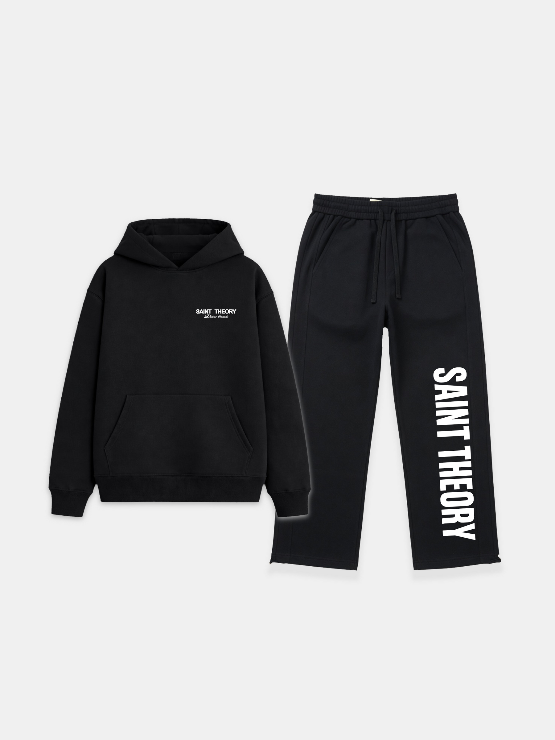 CONJUNTO CORE BLACK/WHITE