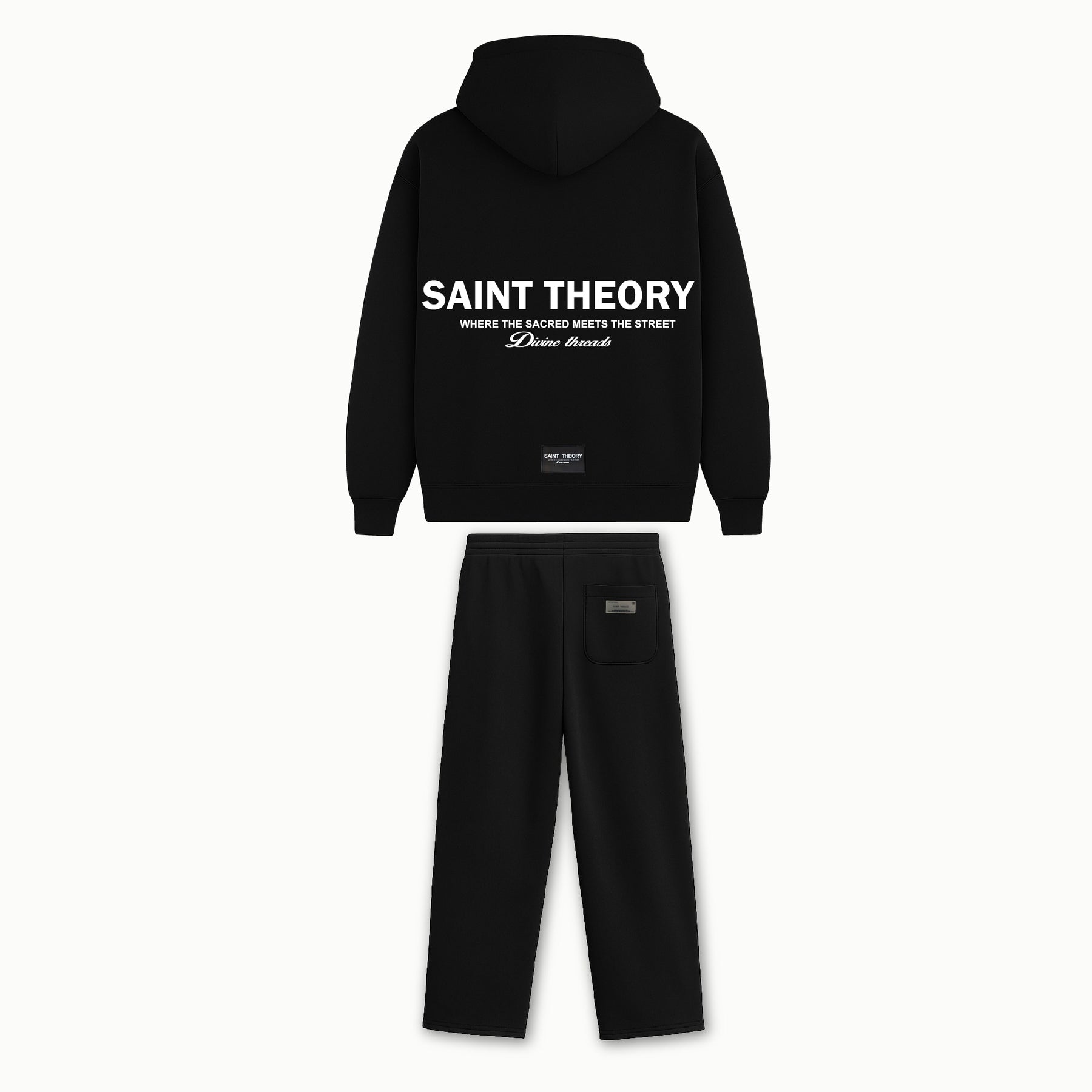 Conjunto Core Negro Blanco