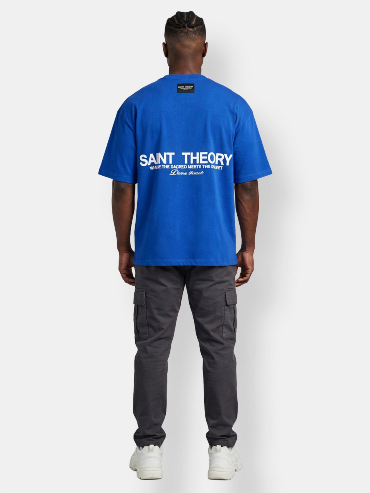 CAMISETA HILOS DIVINOS BLUE/WHITE