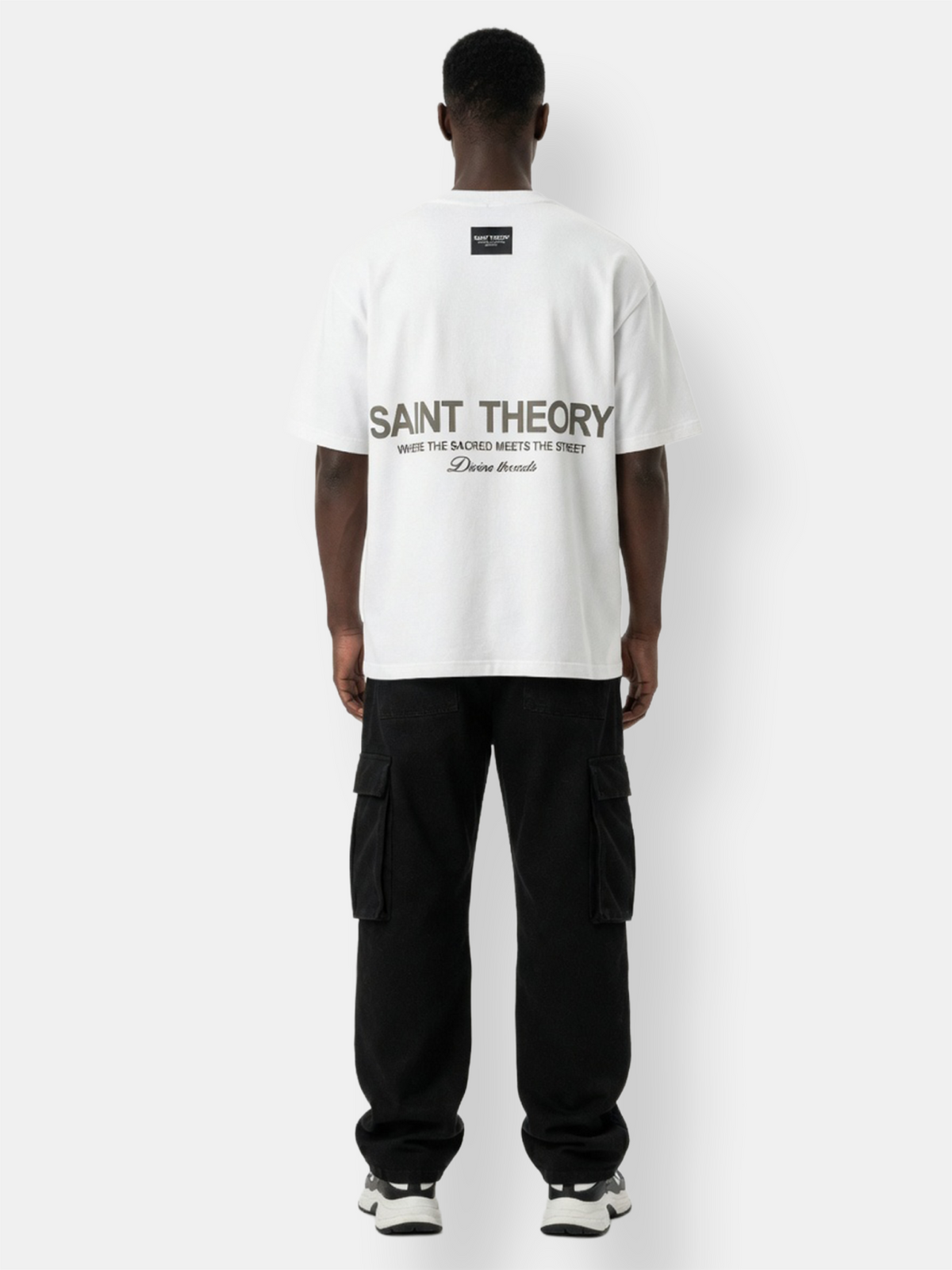 CAMISETA HILOS DIVINOS WHITE/SILVER