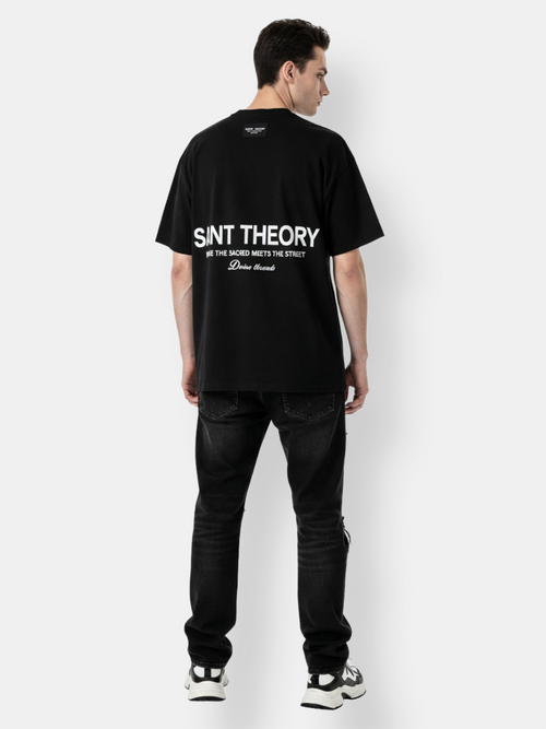 CAMISETA HILOS DIVINOS BLACK/WHITE