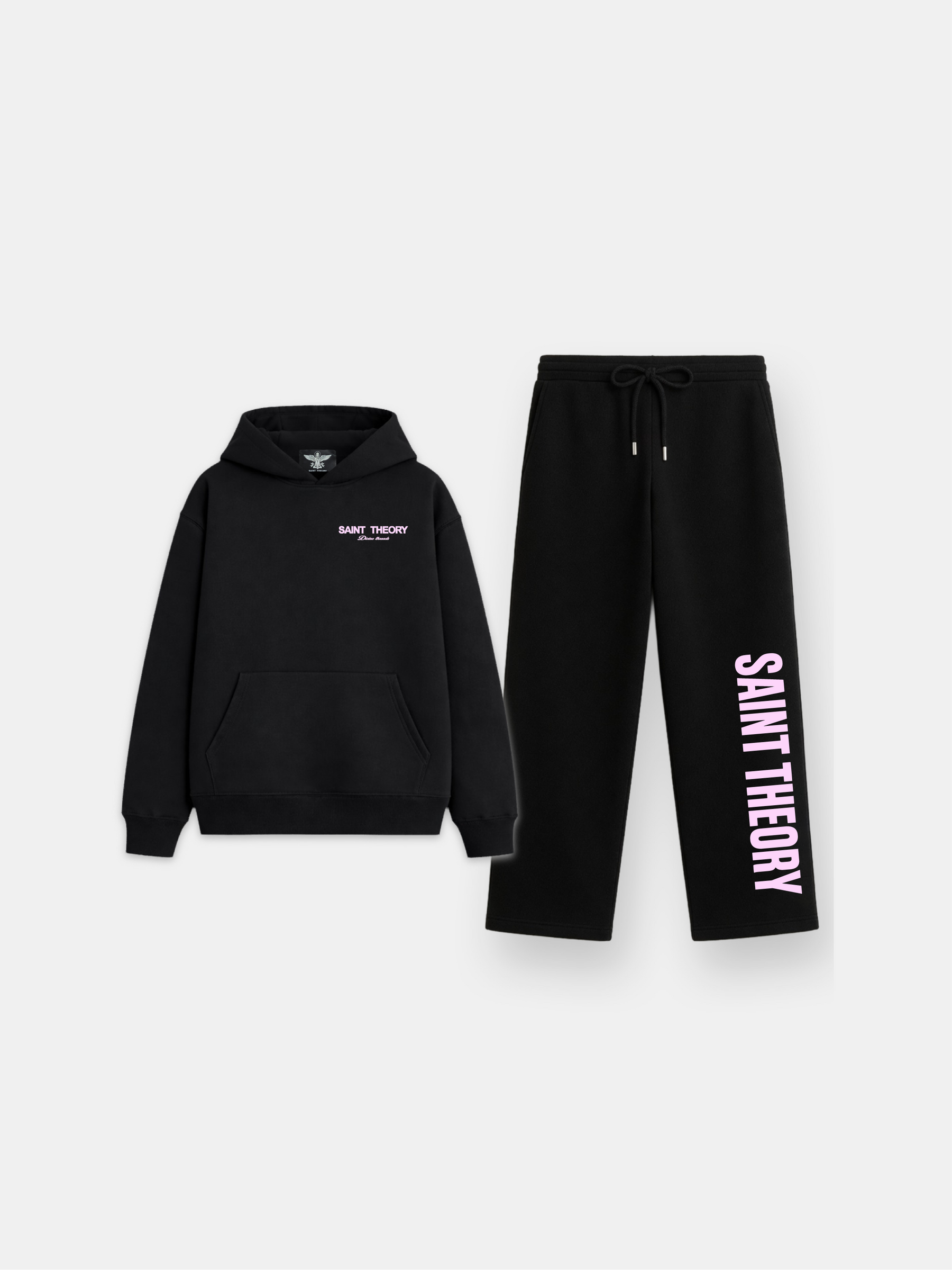 CONJUNTO CORE NEGRO/ROSA