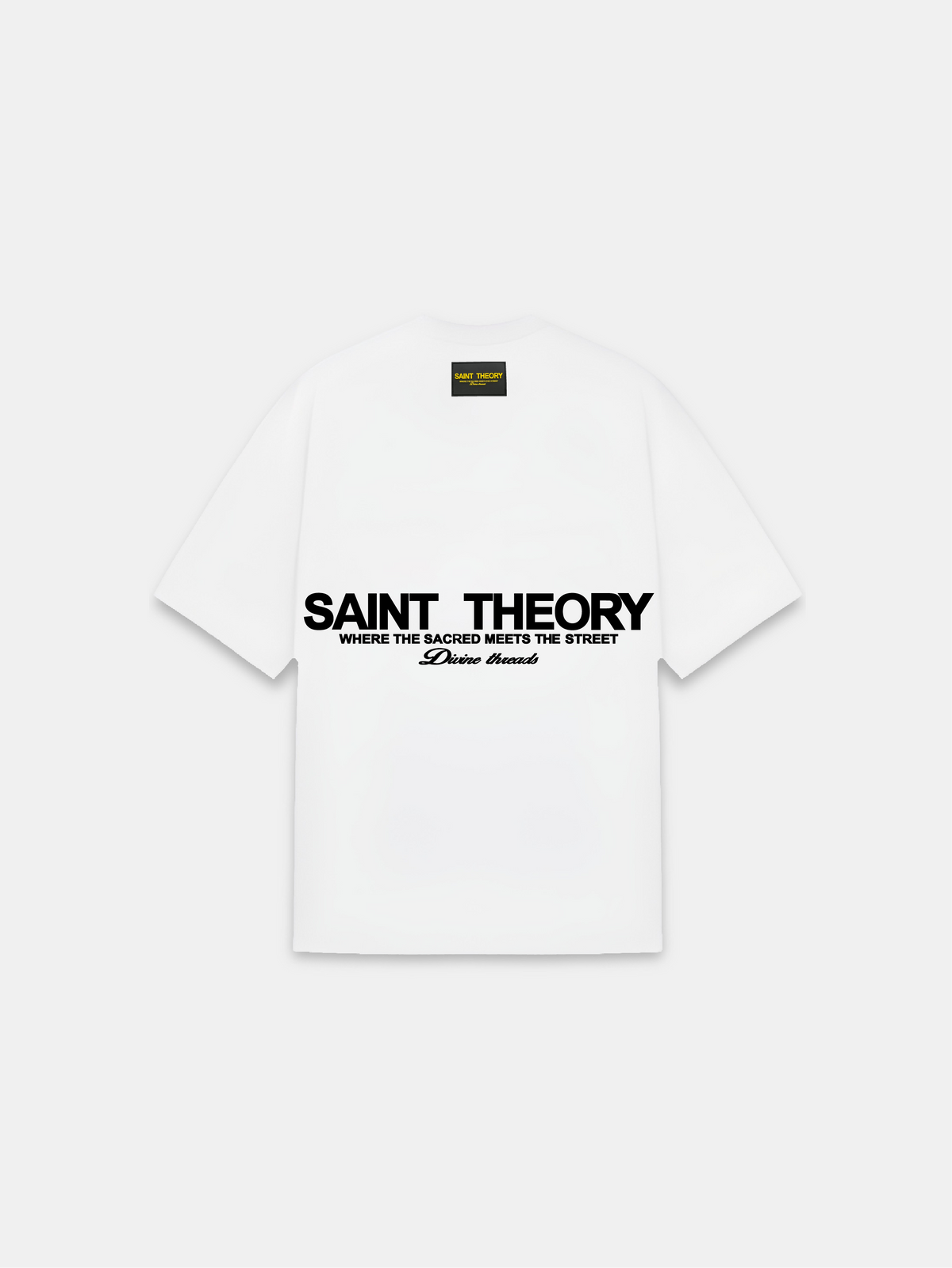CAMISETA HILOS DIVINOS WHITE/BLACK