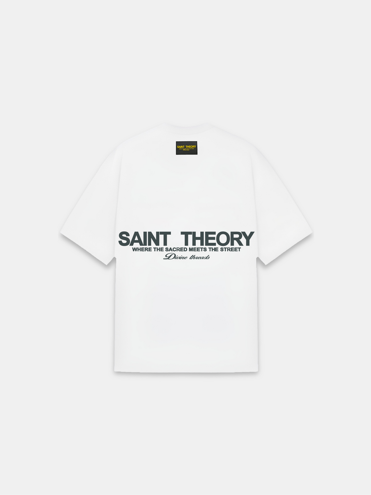 CAMISETA HILOS DIVINOS WHITE/SILVER