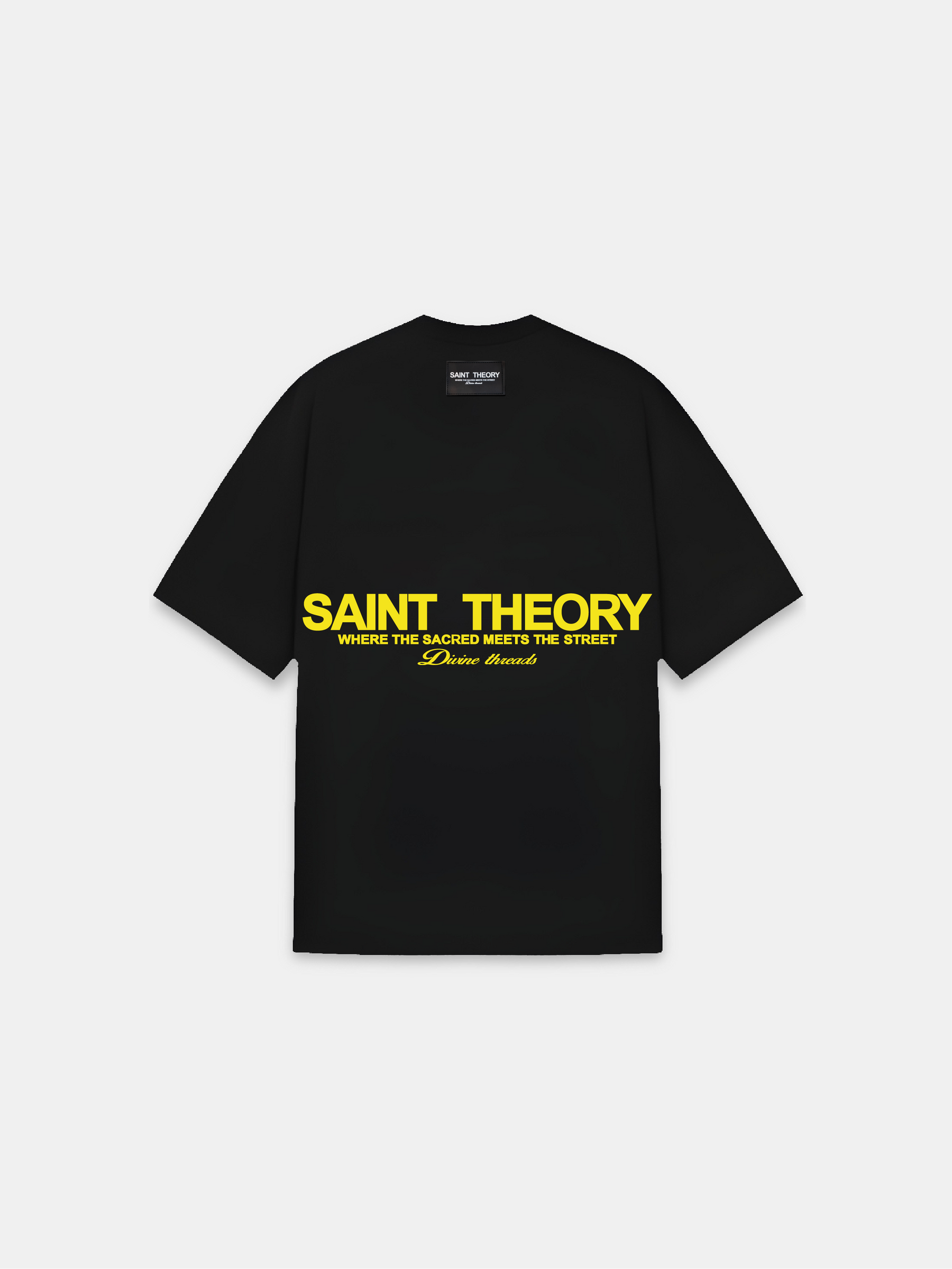Saint Theory Divine Threads Negra-amarillo
