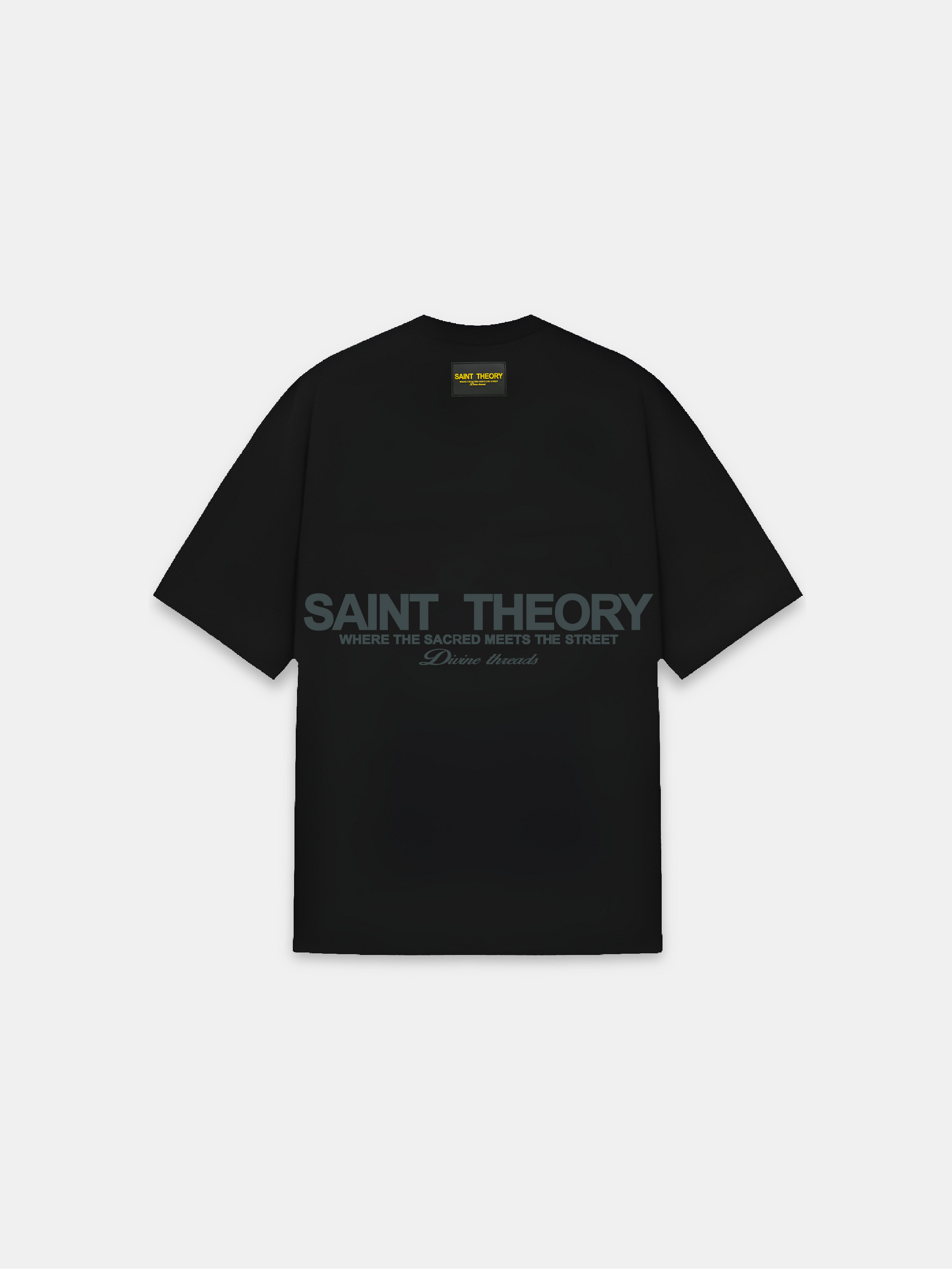 Saint Theory Divine Threads Negro - Plateado