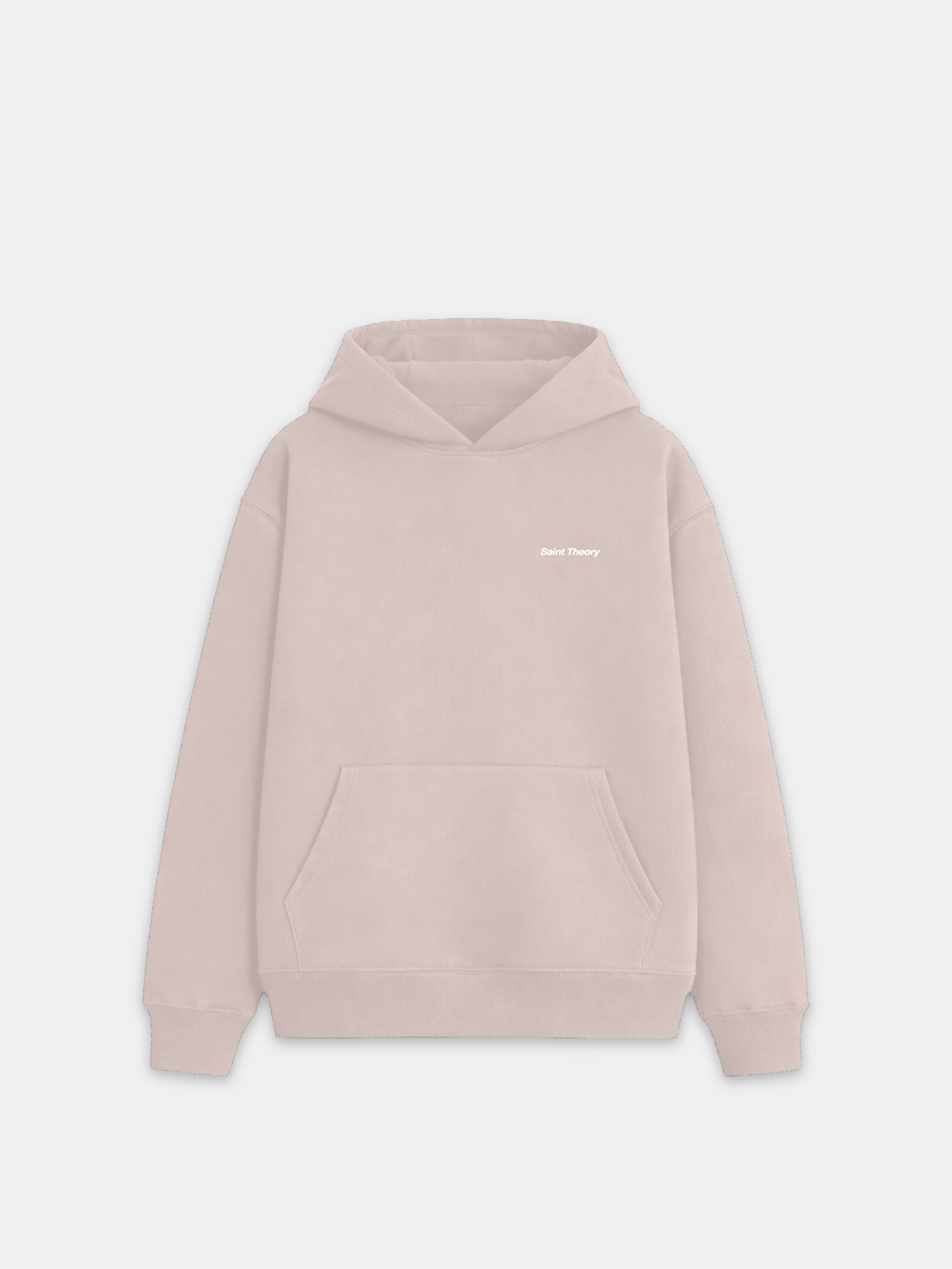 Hoodie Beige Blanco