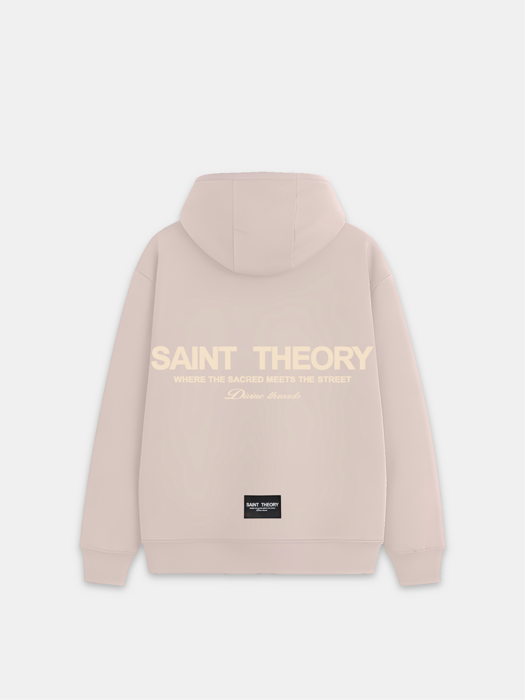 Hoodie Hilos Divinos Beige-Beige