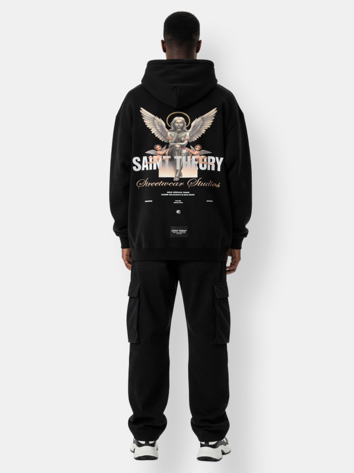 HOODIE EVANGELIUM DELTA BLACK