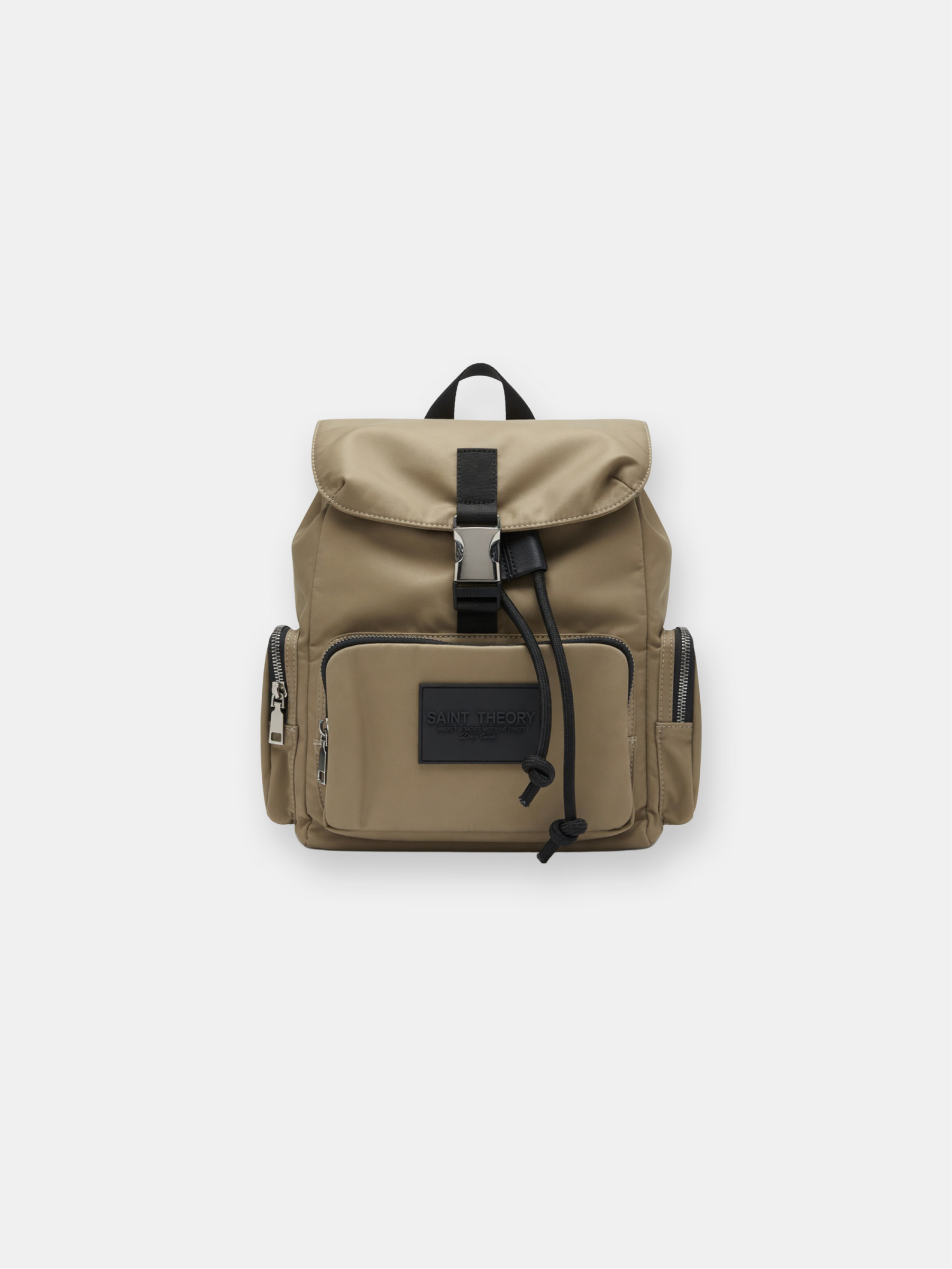 Nylon Cross Bag Caqui