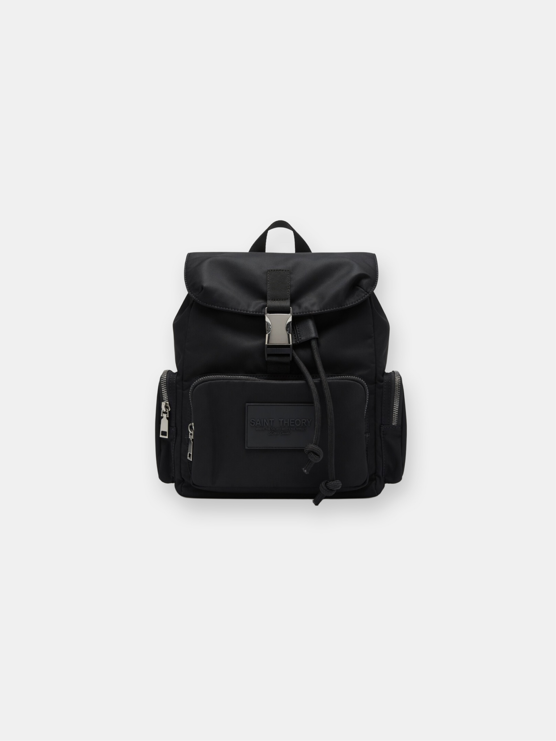 Nylon Cross Bag Black
