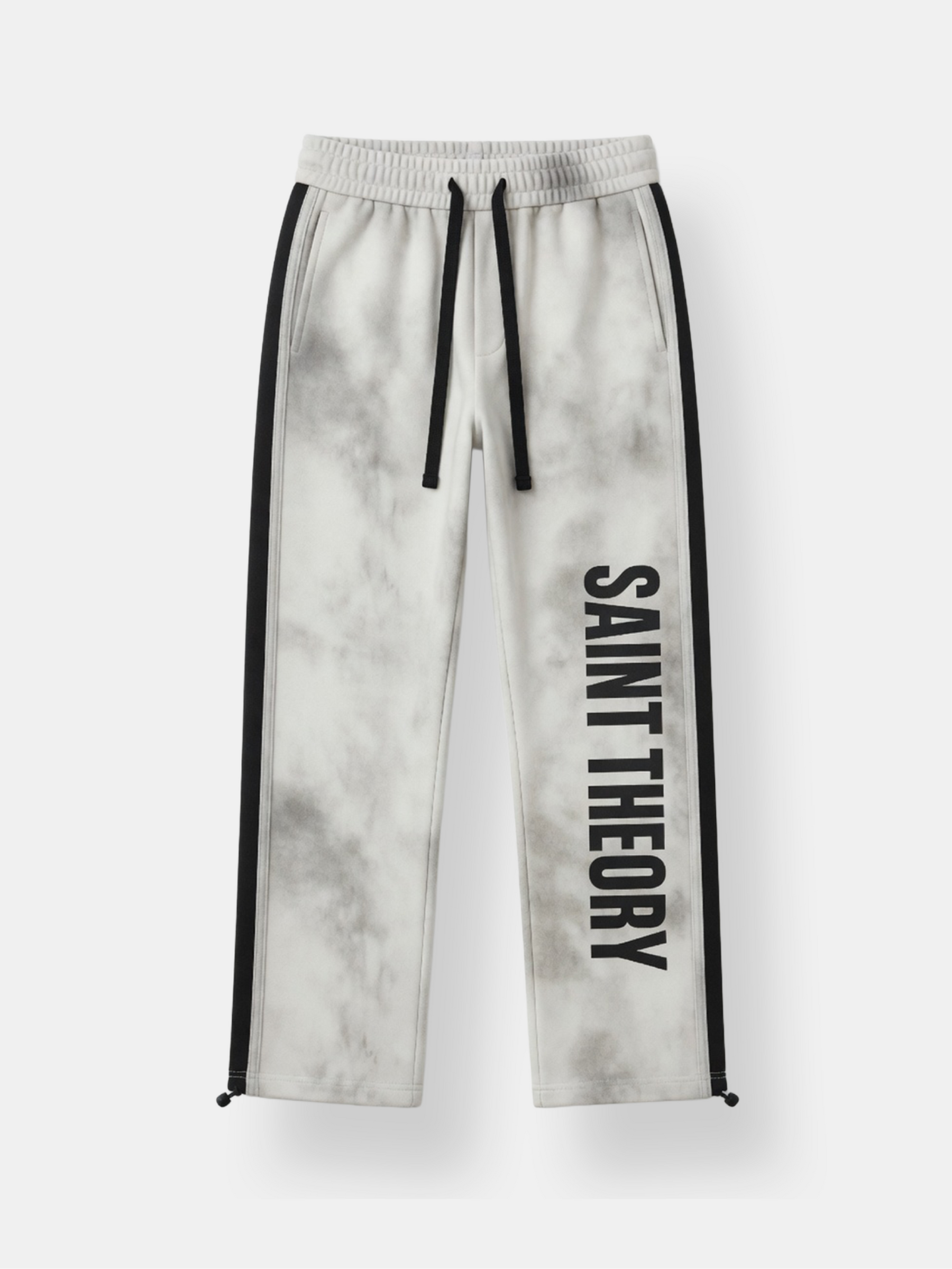 PANTS EVANGELIUM WHITE ACIDWASH/BLACK