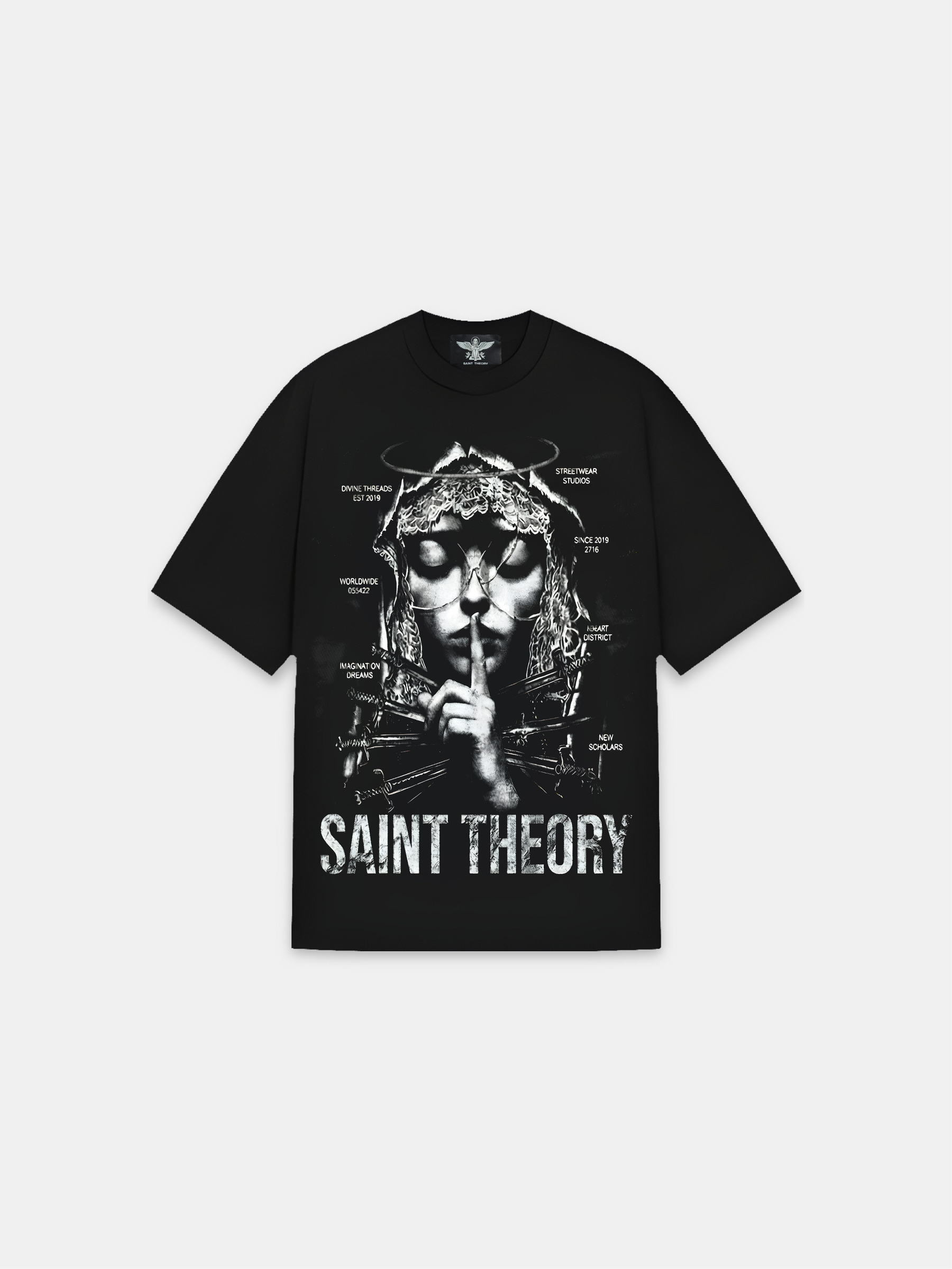 CAMISETA REVELION QUANTUM BLACK