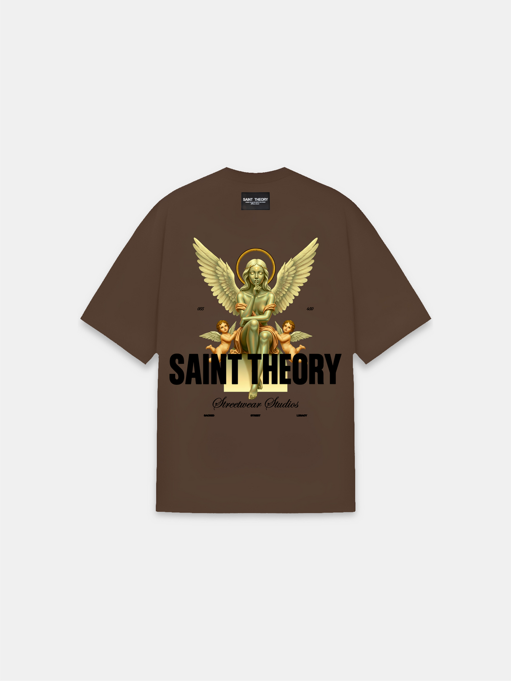 CAMISETA EVANGELIUM ELYRA RAINBOW BROWN
