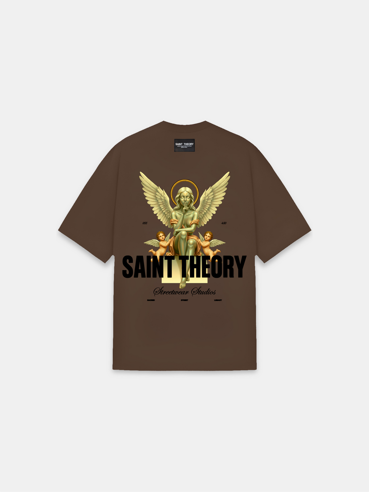 CAMISETA EVANGELIUM ELYRA RAINBOW BROWN
