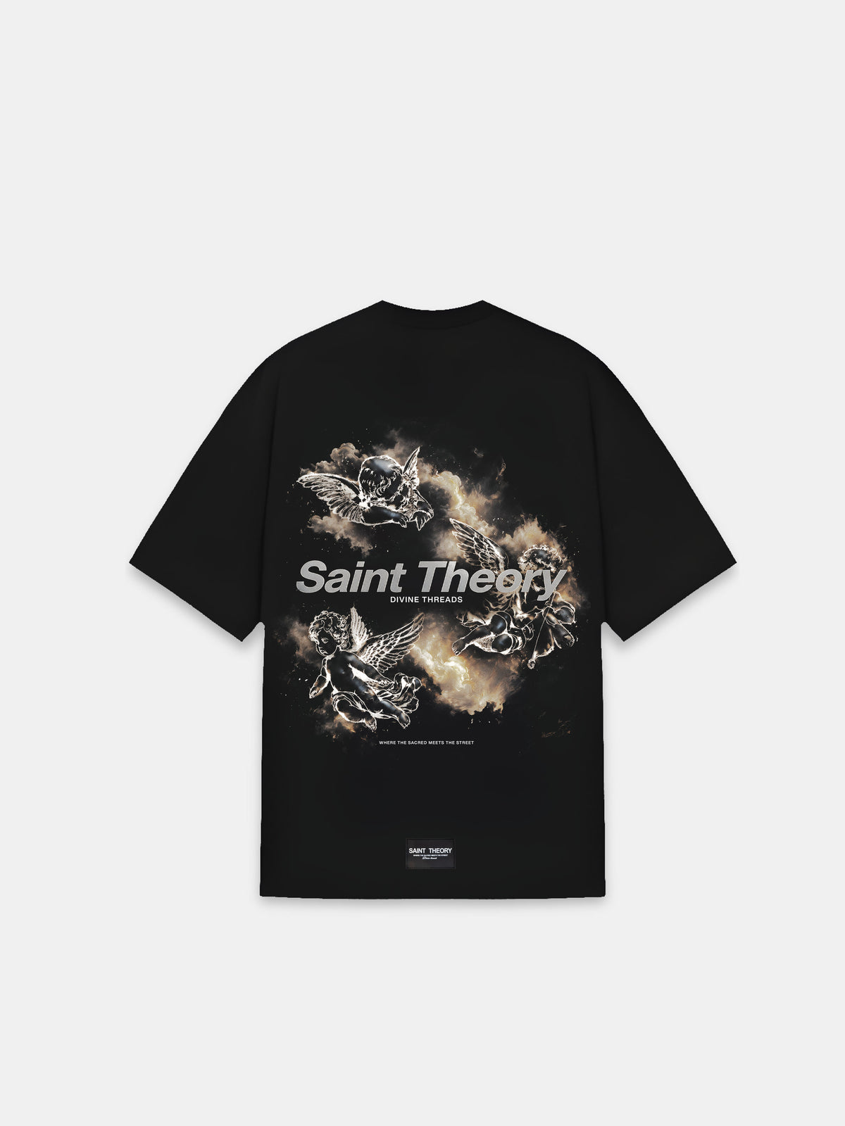 CAMISETA SEPIA CHERUBS BLACK