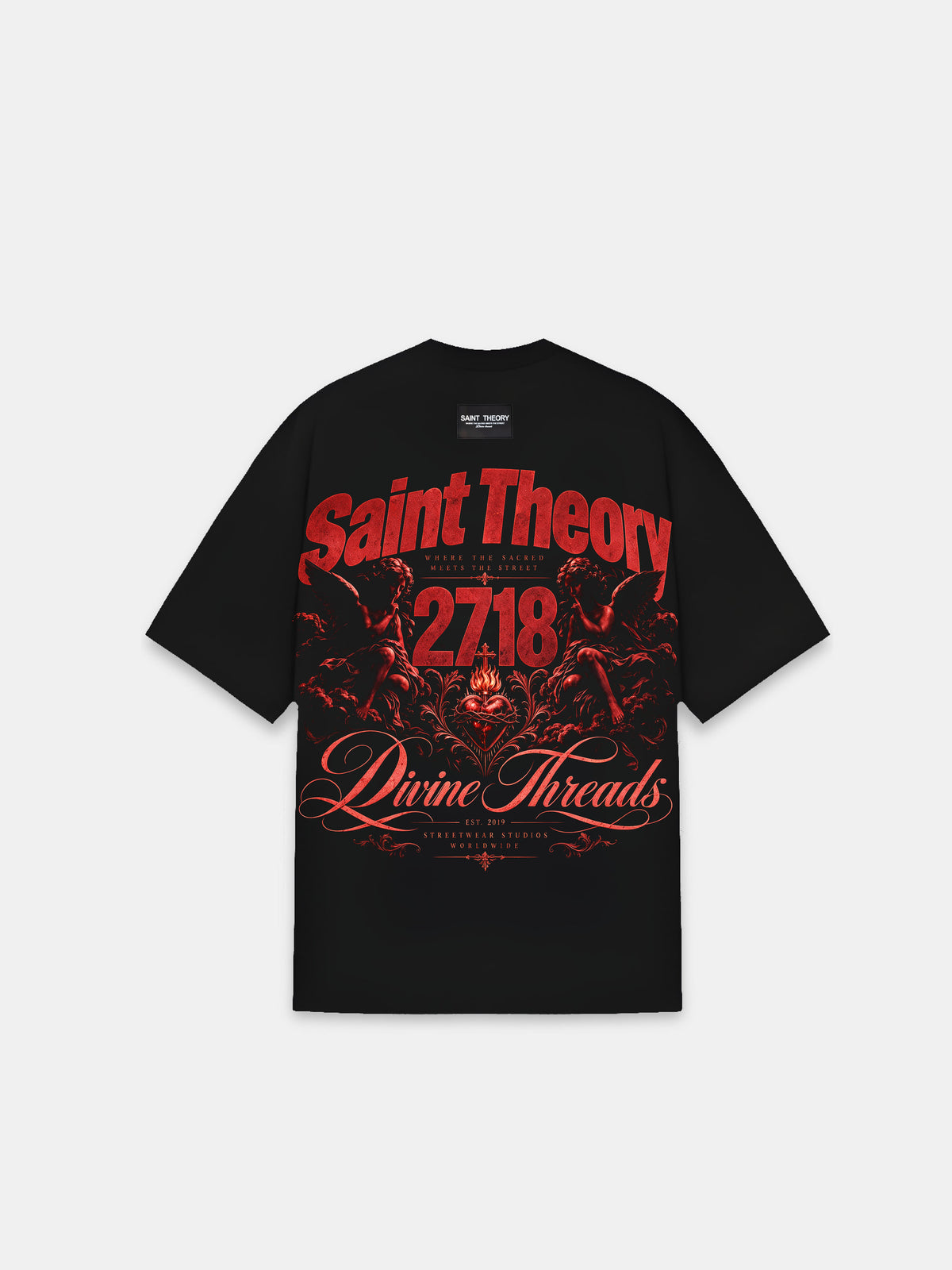 CAMISETA INFERNO 2718 BLACK