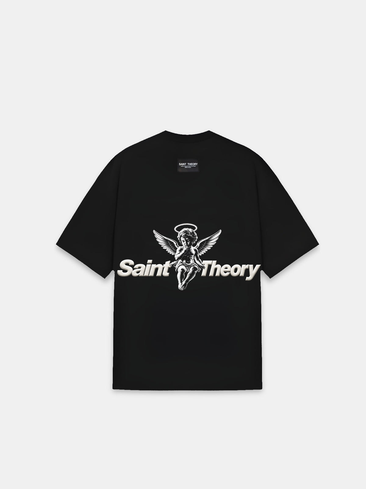 CAMISETA HALO CHERUB BLACK