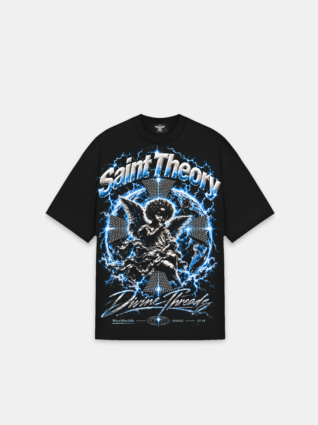 CAMISETA ELECTRIC CHERUB BLACK