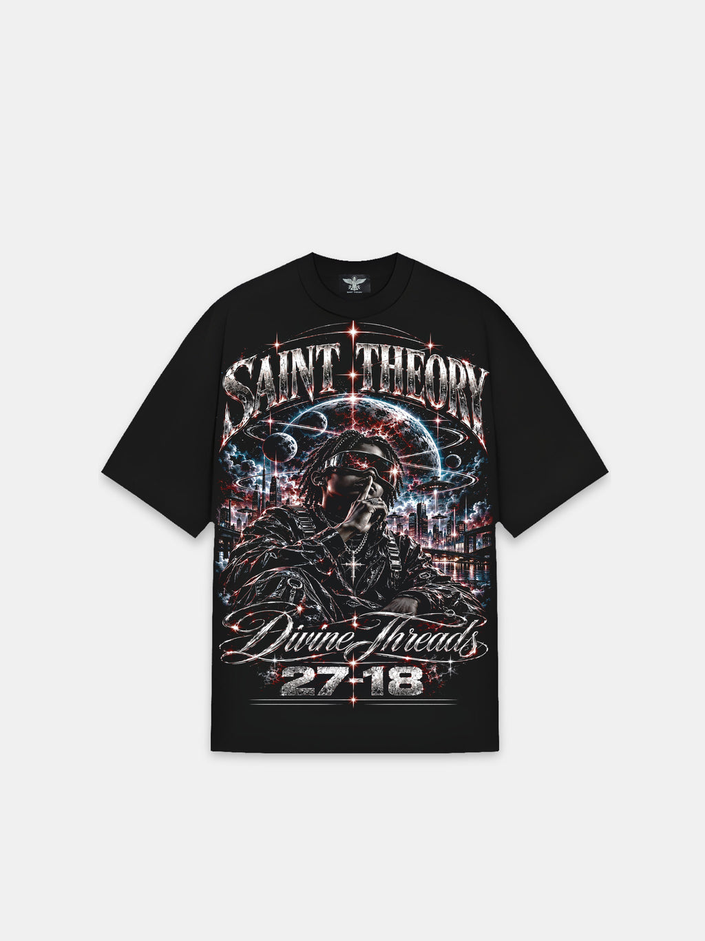 CAMISETA RED PROPHET BLACK