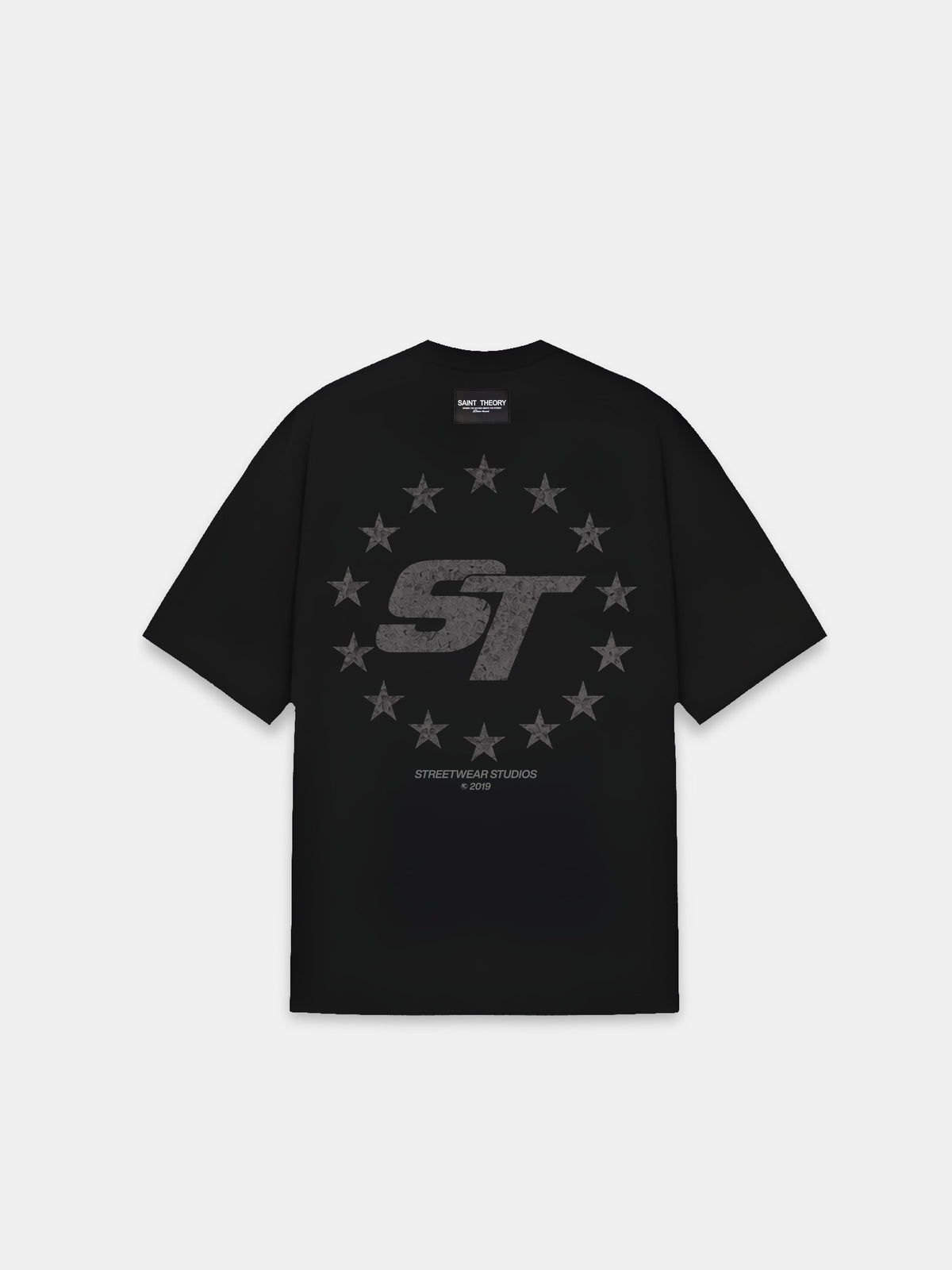 CAMISETA STAR RING BLACK