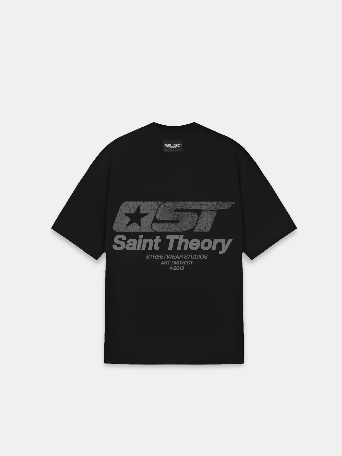 CAMISETA STAR MONOGRAM BLACK
