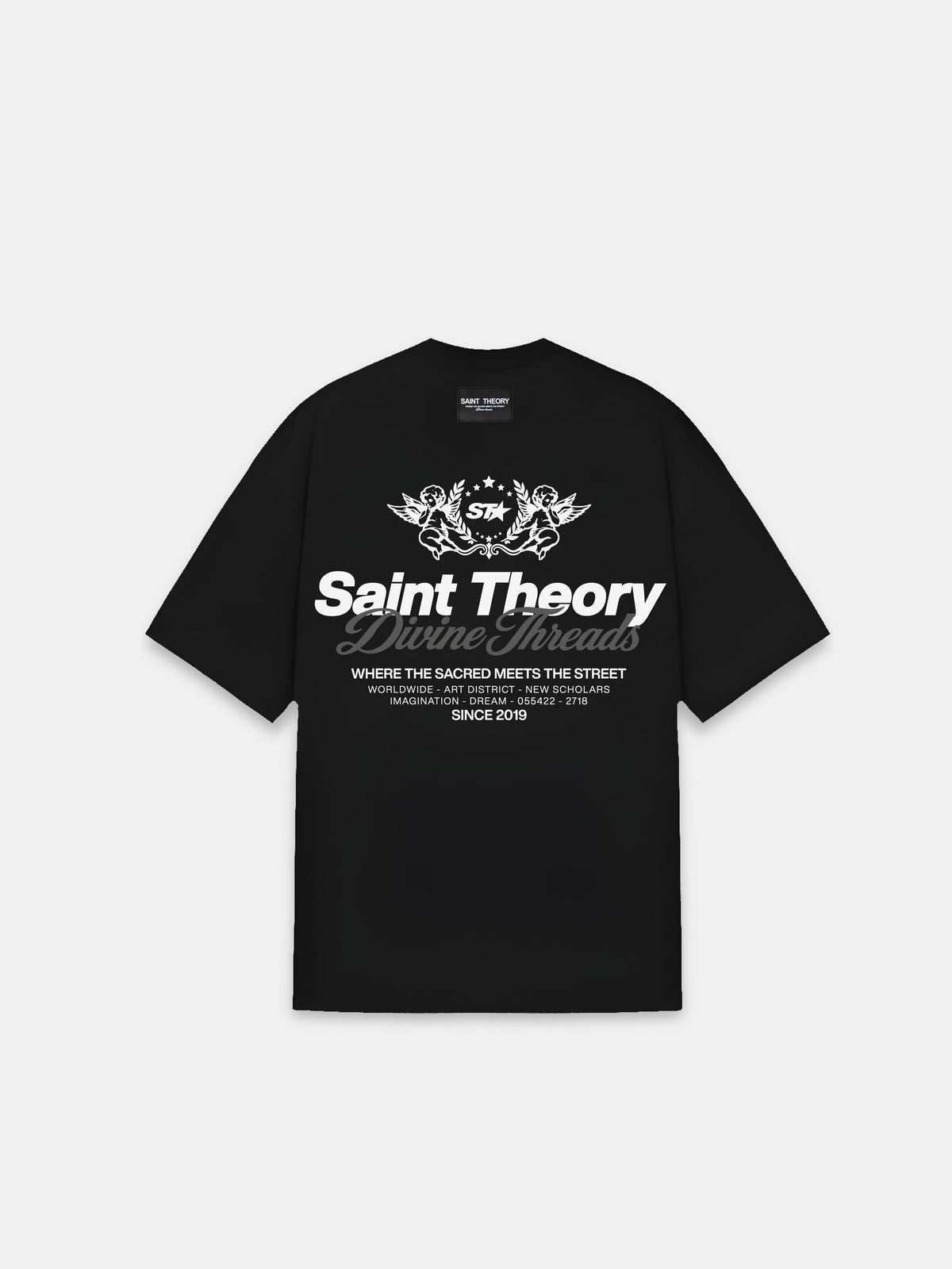 CAMISETA CHERUB CREST BLACK